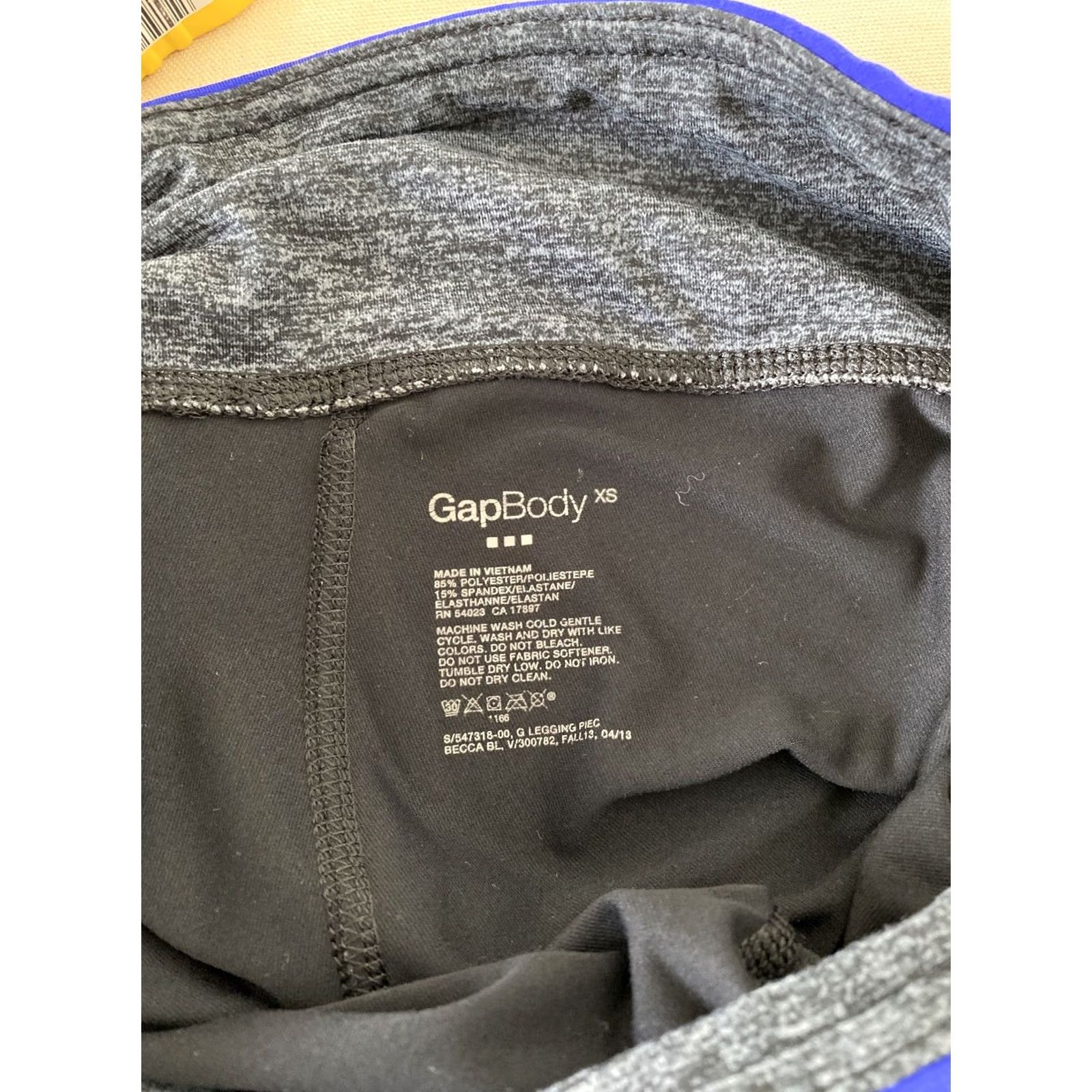 Gap Gap Leggings Women XS Black Full Length-28in Mid Rise Casual Shirt? Size 26" / US 2 / IT 38 - 7 Thumbnail