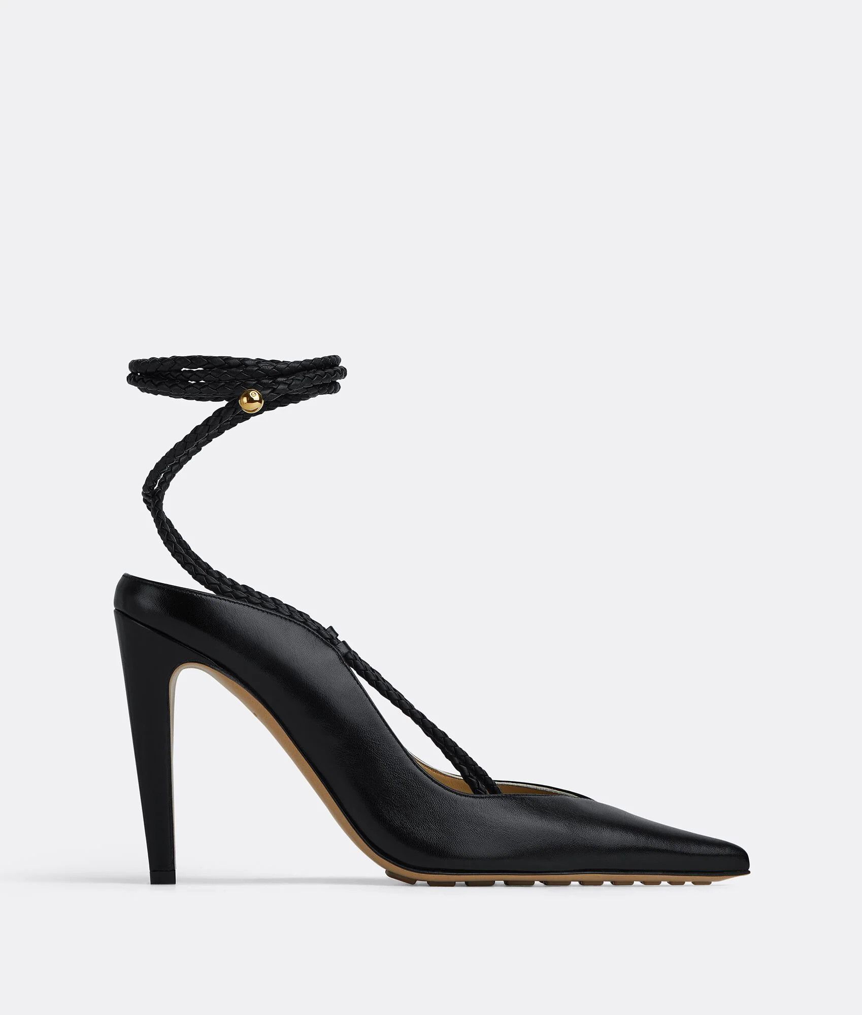 image of Bottega Veneta O1Loc1C0324 716180 Spritz Strap Pumps In Black Shoes, Women's