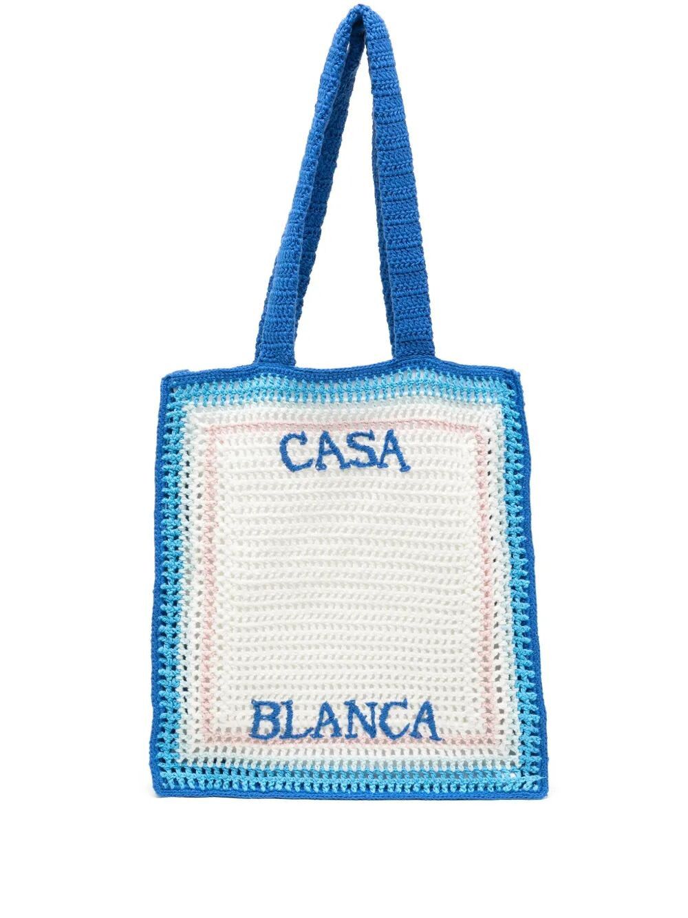 Casablanca CROCHET SHOPPING BAG Size ONE SIZE - 1 Thumbnail