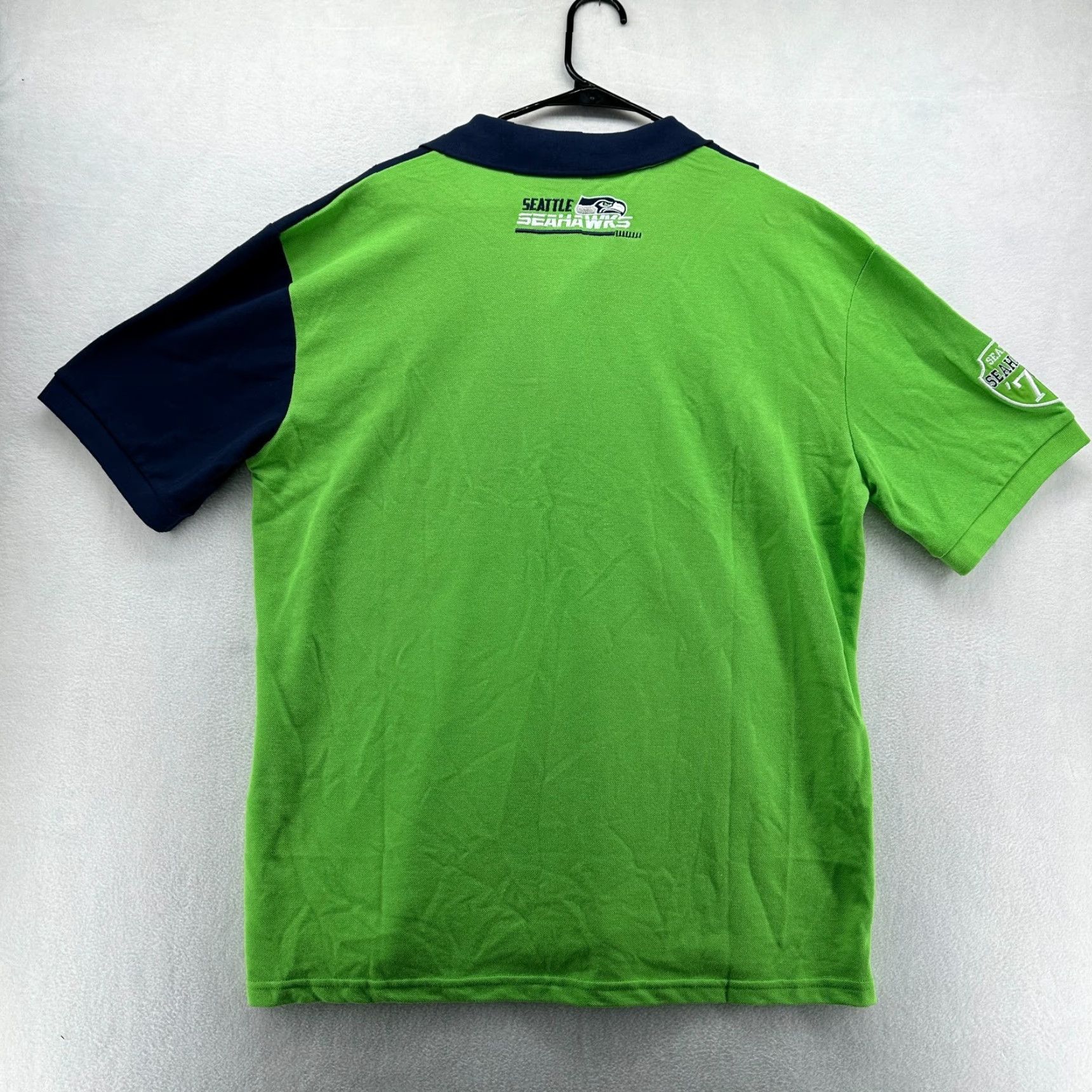 NFL NFL Seattle Seahawks Polo Shirts Multicolor Men's XL Colorblock Polo Shirt Sunday Football Casual Shirts Size US XL / EU 56 / 4 - 3 Thumbnail