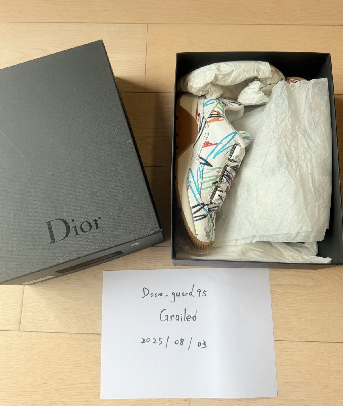 Dior Dior Homme Sneaker New (Catwalk SS15) Size US 7 / EU 40 - 4 Thumbnail