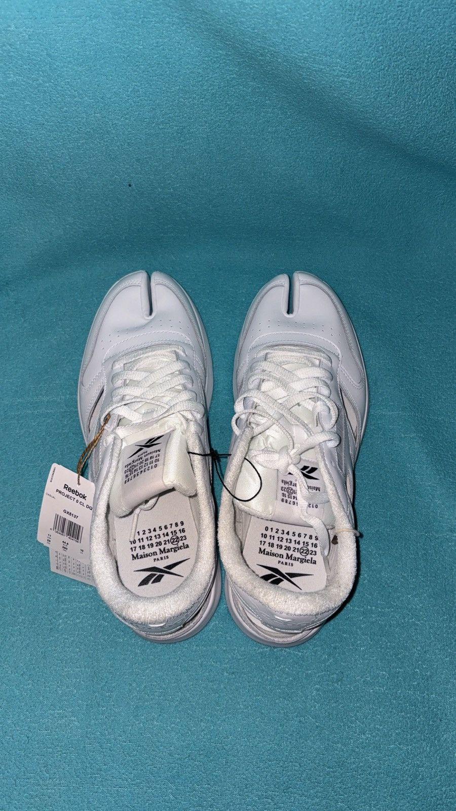 マルジェラ × reebok 22aw PROJECT 0 CR 24.0 Reebok x Maison Margiela 'Project 0' Club C (Review and On