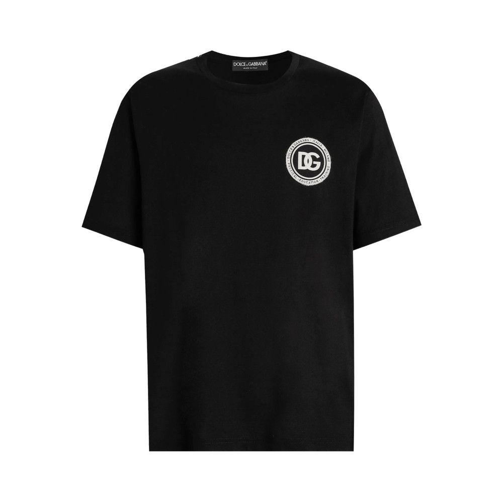 Dolce & Gabbana Dolce & Gabbana BLACK T-Shirts & Vests - T-Shirts Size US M / EU 48-50 / 2 - 1 Thumbnail