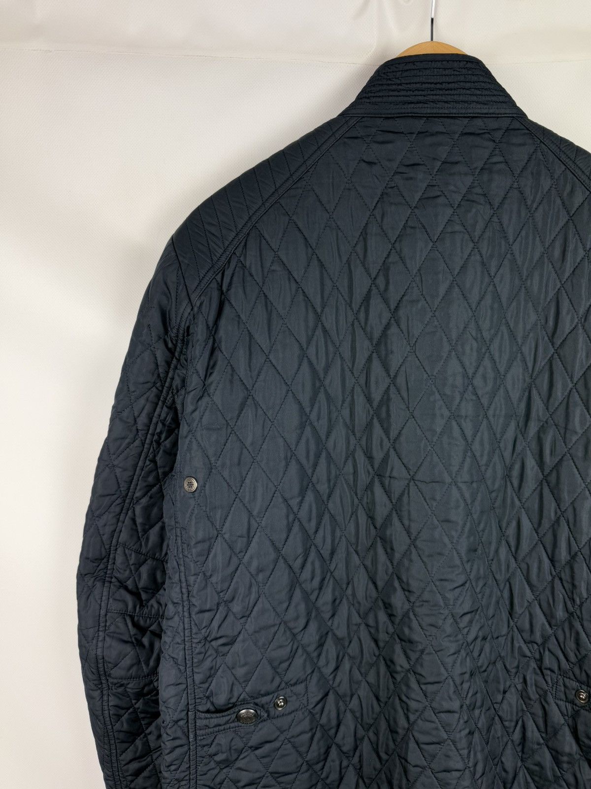 Belstaff Belstaff Men’s Quilted Jacket Size 56 Navy Size US XL / EU 56 / 4 - 16 Thumbnail