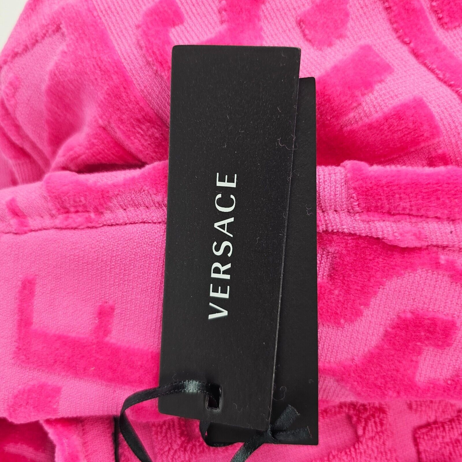 Versace Versace Baroque Print Pink Long Bathrobe New M Size US M / EU 48-50 / 2 - 8 Thumbnail