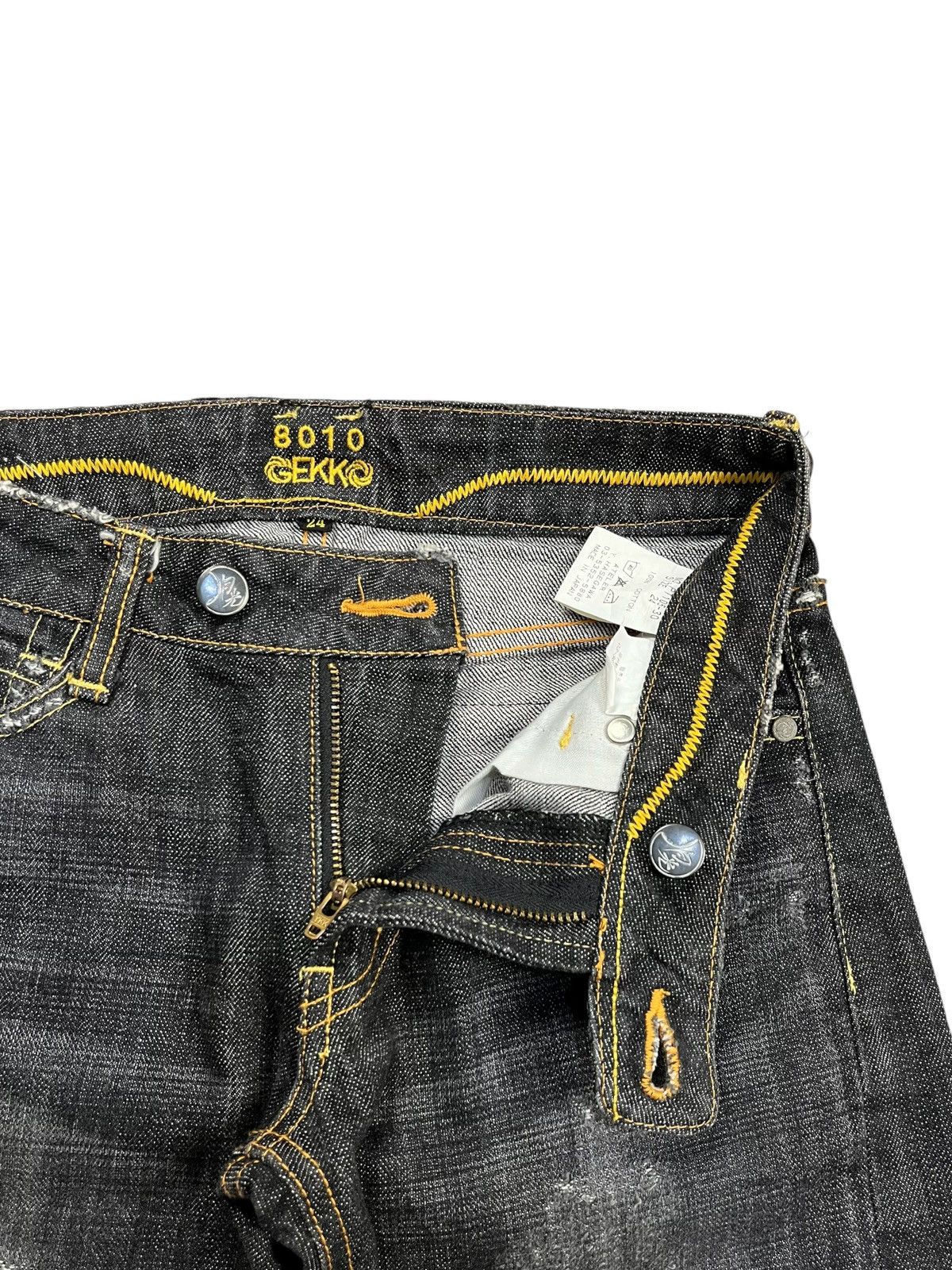 Japanese Brand 2000s Gekko - Distressed Denim Size US 29 - 7 Thumbnail