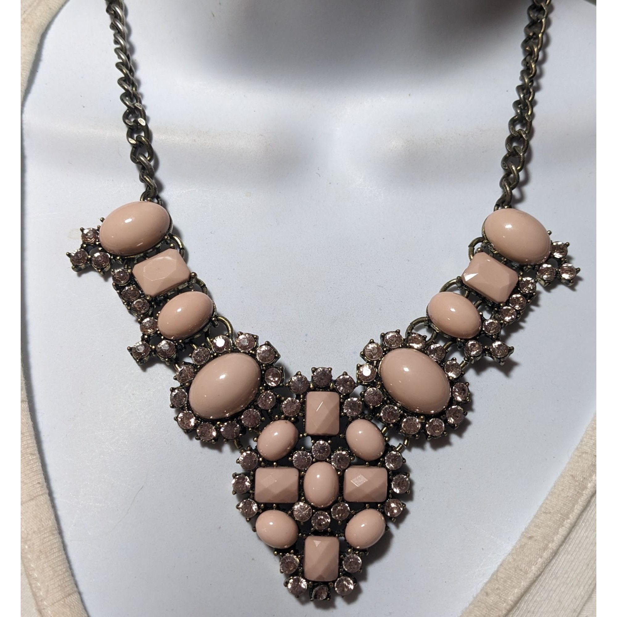 Other Sugarfix Pink Gemmed Statement Necklace Size ONE SIZE - 5 Thumbnail