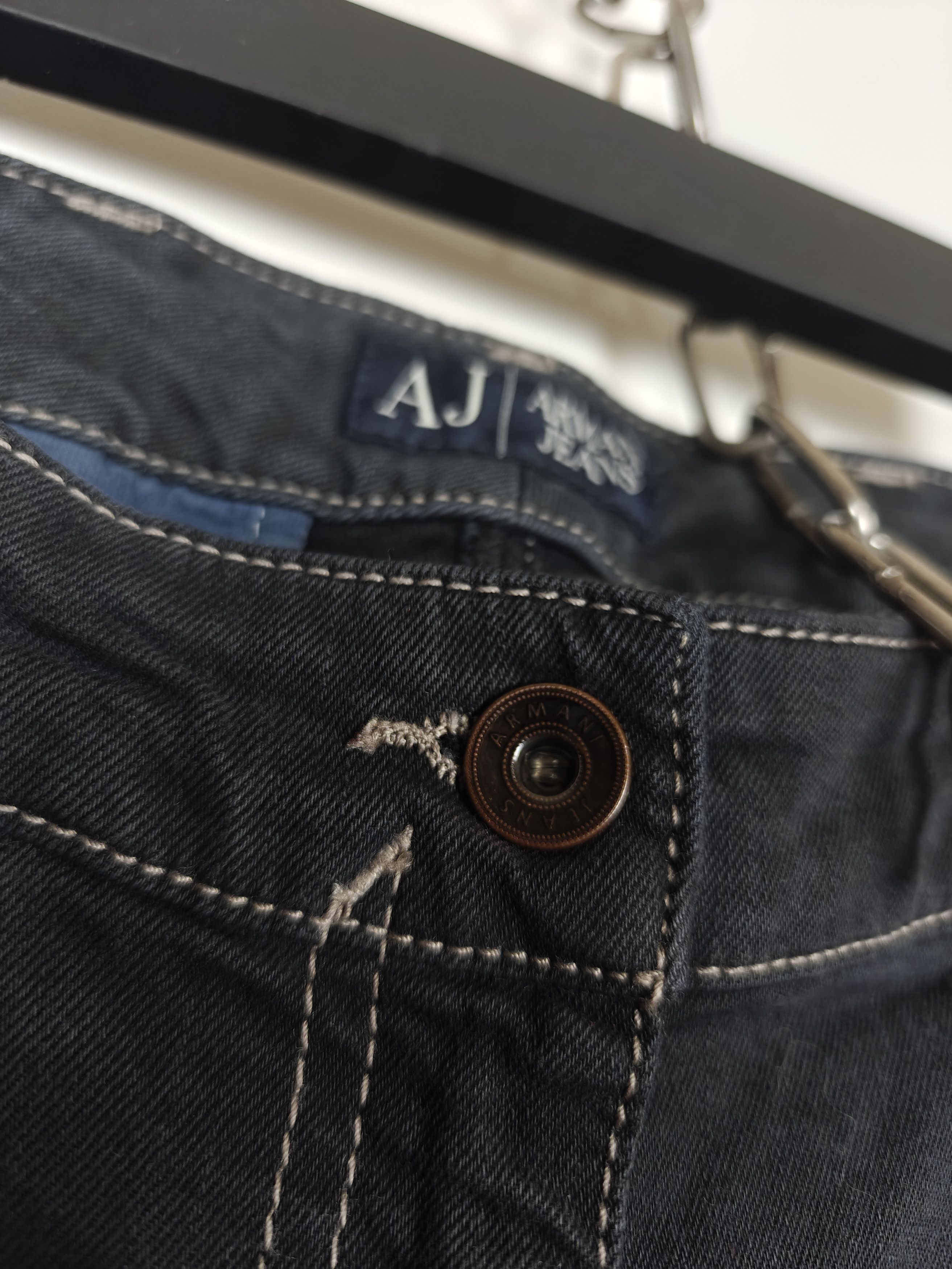 Armani Armani Jeans Denim Pants Gray Slim size 32x31 Size US 32 / EU 48 - 9 Thumbnail