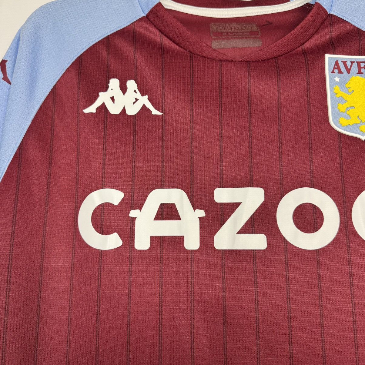 Kappa ASTON VILLA 2020 2021 HOME FOOTBAL SHIRT SOCCER JERSEY KAPPA Size US XL / EU 56 / 4 - 12 Thumbnail