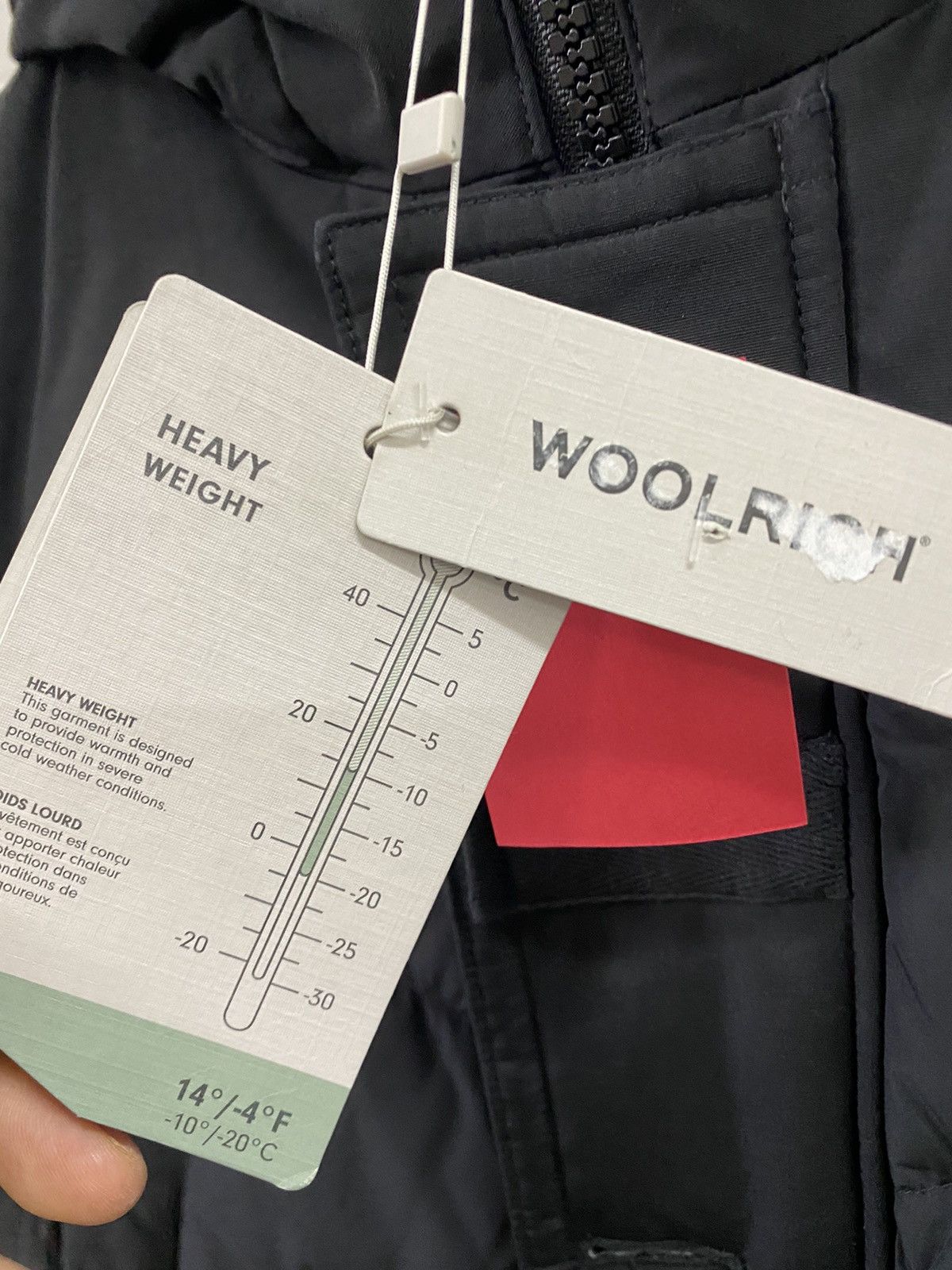 Other Woolrich Arctic Logo Parka Jacket, L, black, new with tags Size US L / EU 52-54 / 3 - 8 Thumbnail