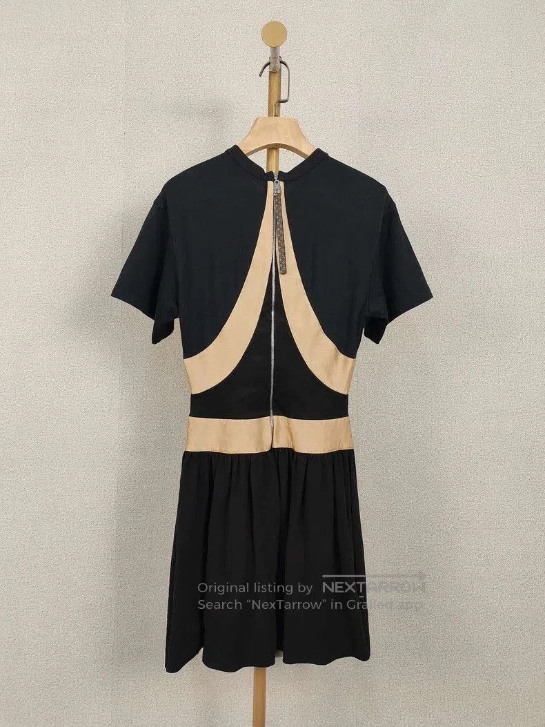 Louis Vuitton LV Black Paneled Waist Dress XS. Size US XS / EU 42 / 0 - 2 Thumbnail