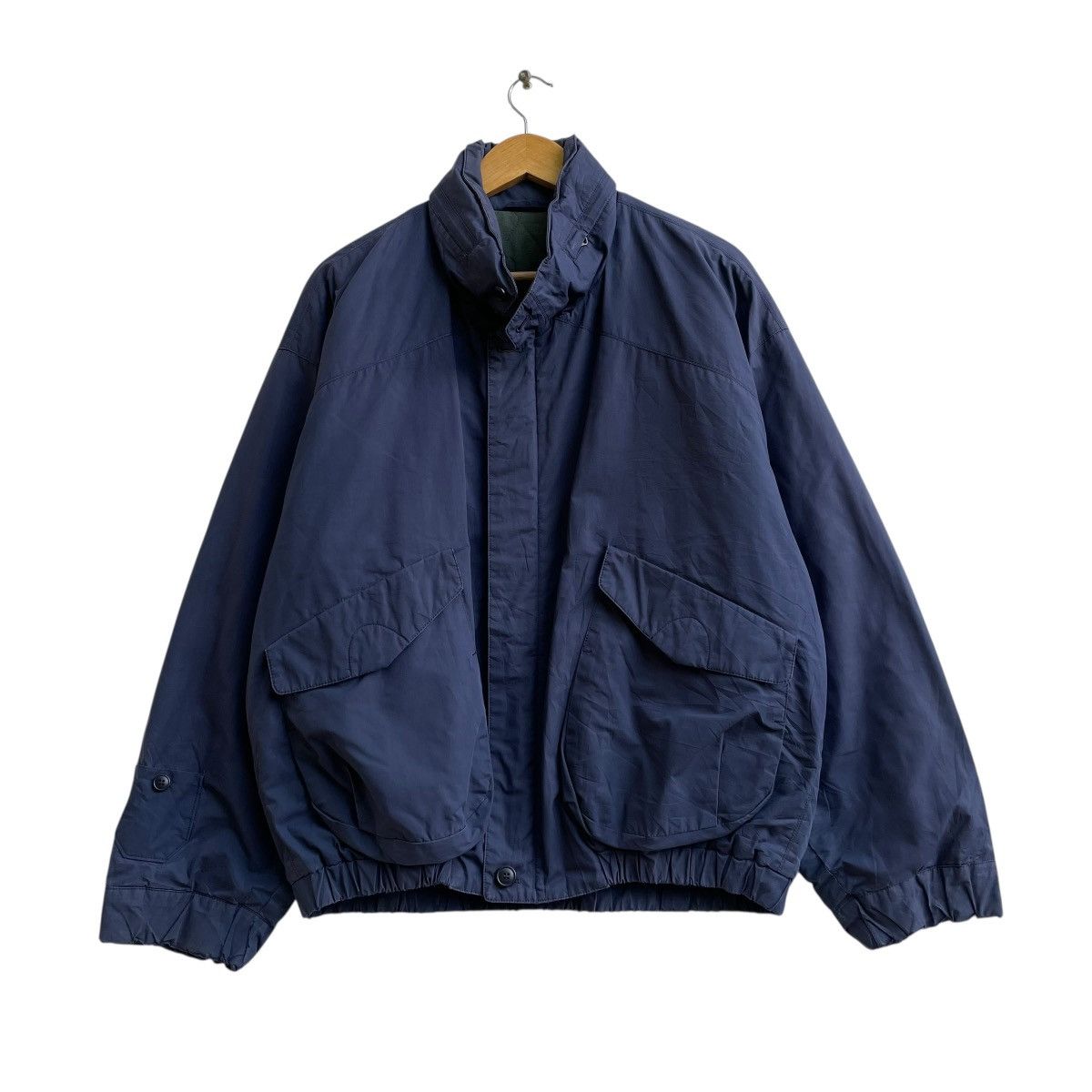 45rpm 💥Cacharel Homme Bomber Giant Slank Dual Pocket Made In Japan Size US M / EU 48-50 / 2 - 1 Thumbnail