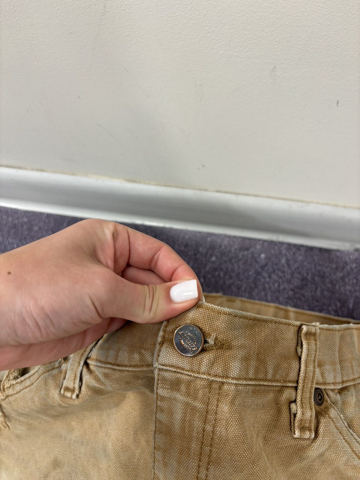 Dickies Vintage Dickies USA Workwear Faded Baggy Carpenter Pants Size US 34 / EU 50 - 14 Thumbnail