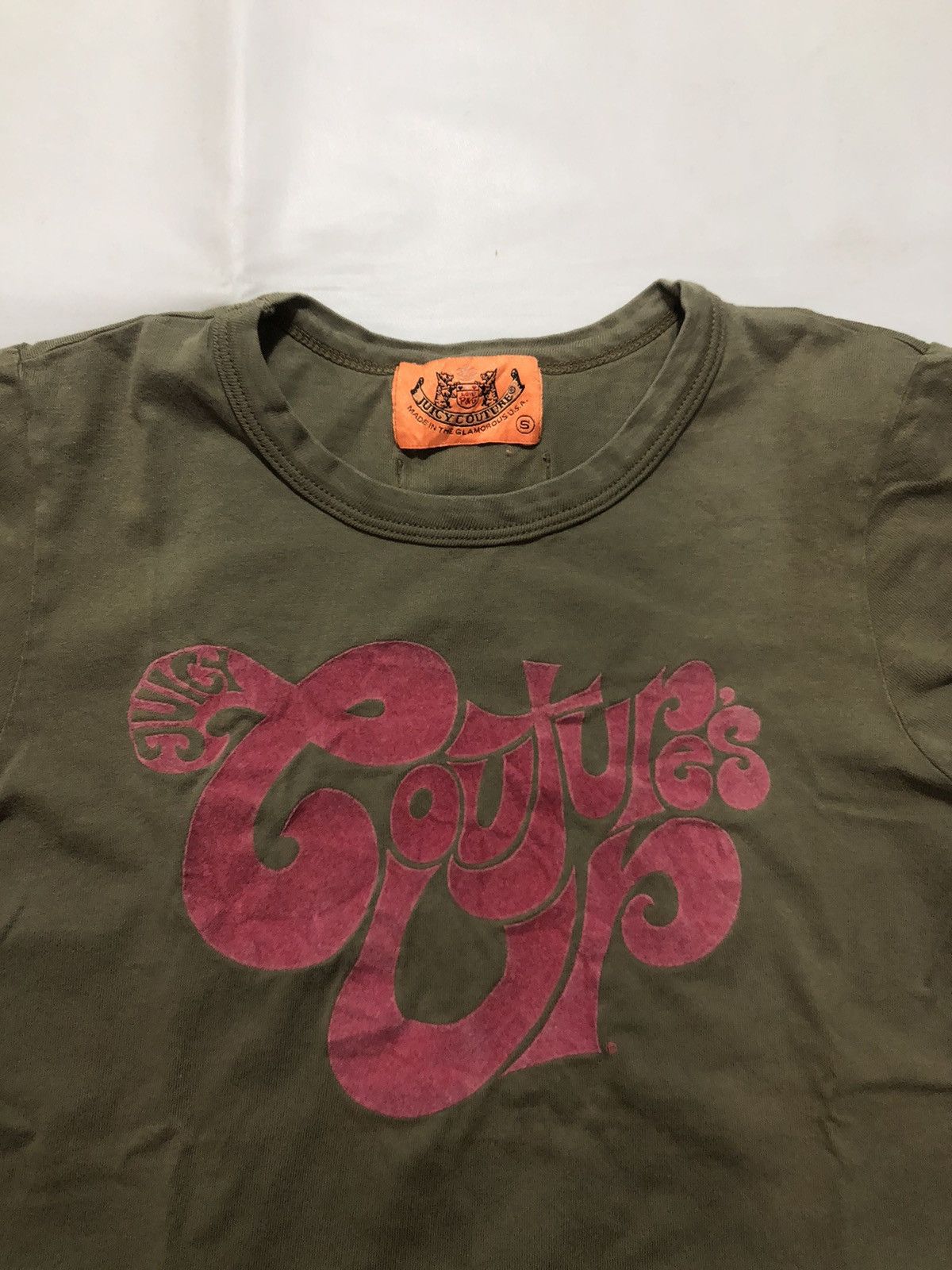 Juicy Couture Jeans Juicy Couture Big Logo Tshirt Tee Size US S / EU 44-46 / 1 - 3 Thumbnail