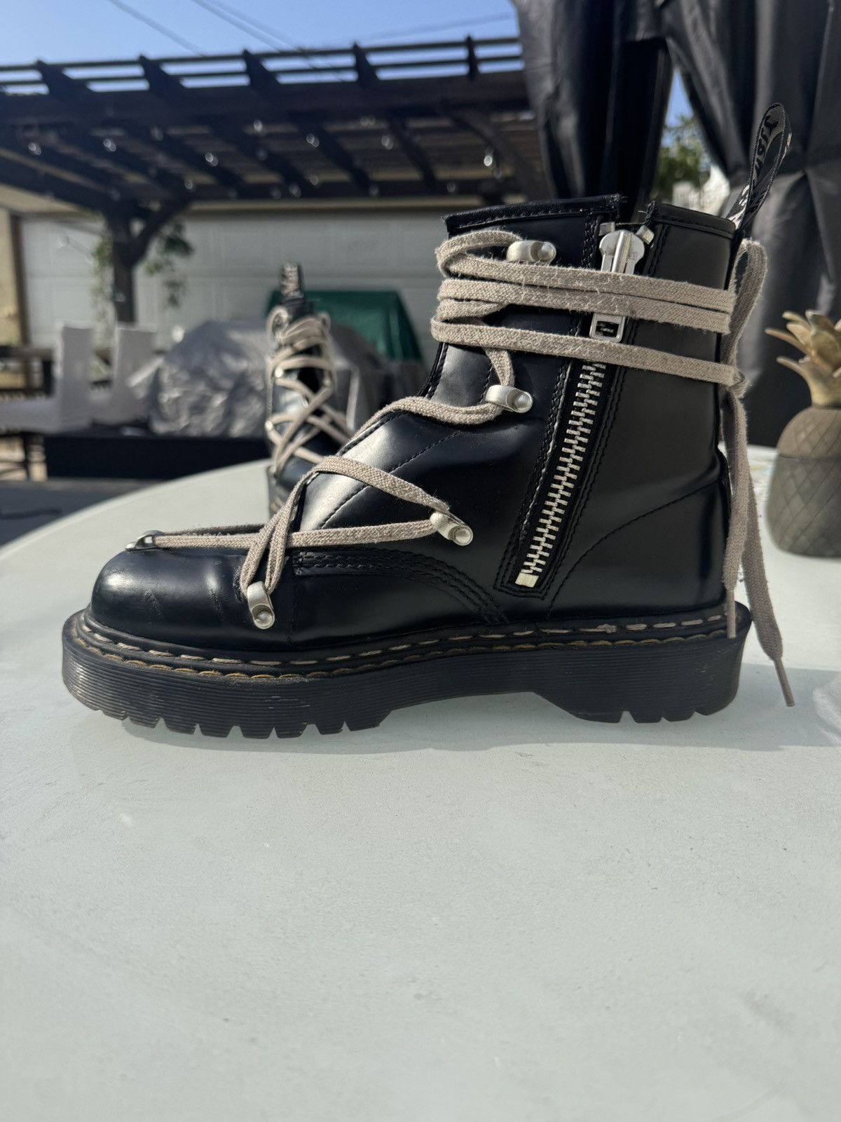 Dr. Martens × Rick Owens Rick Owen Dr martens size 9 Size US 9 / EU 42 - 7 Thumbnail