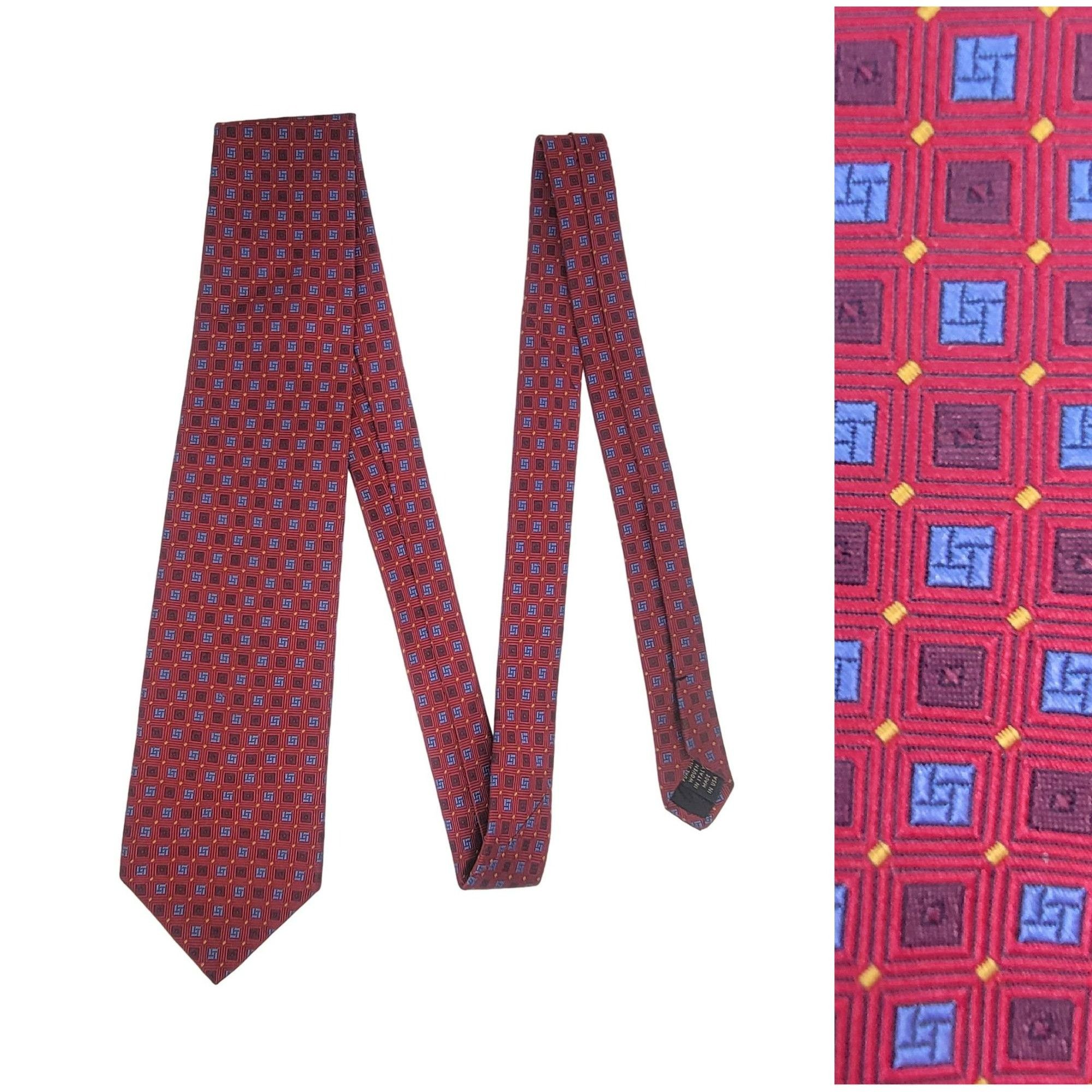 Brooks Brothers ⭐Brooks Brothers Vintage Men's 346 Stain Resistant Silk Tie Size ONE SIZE - 1 Thumbnail