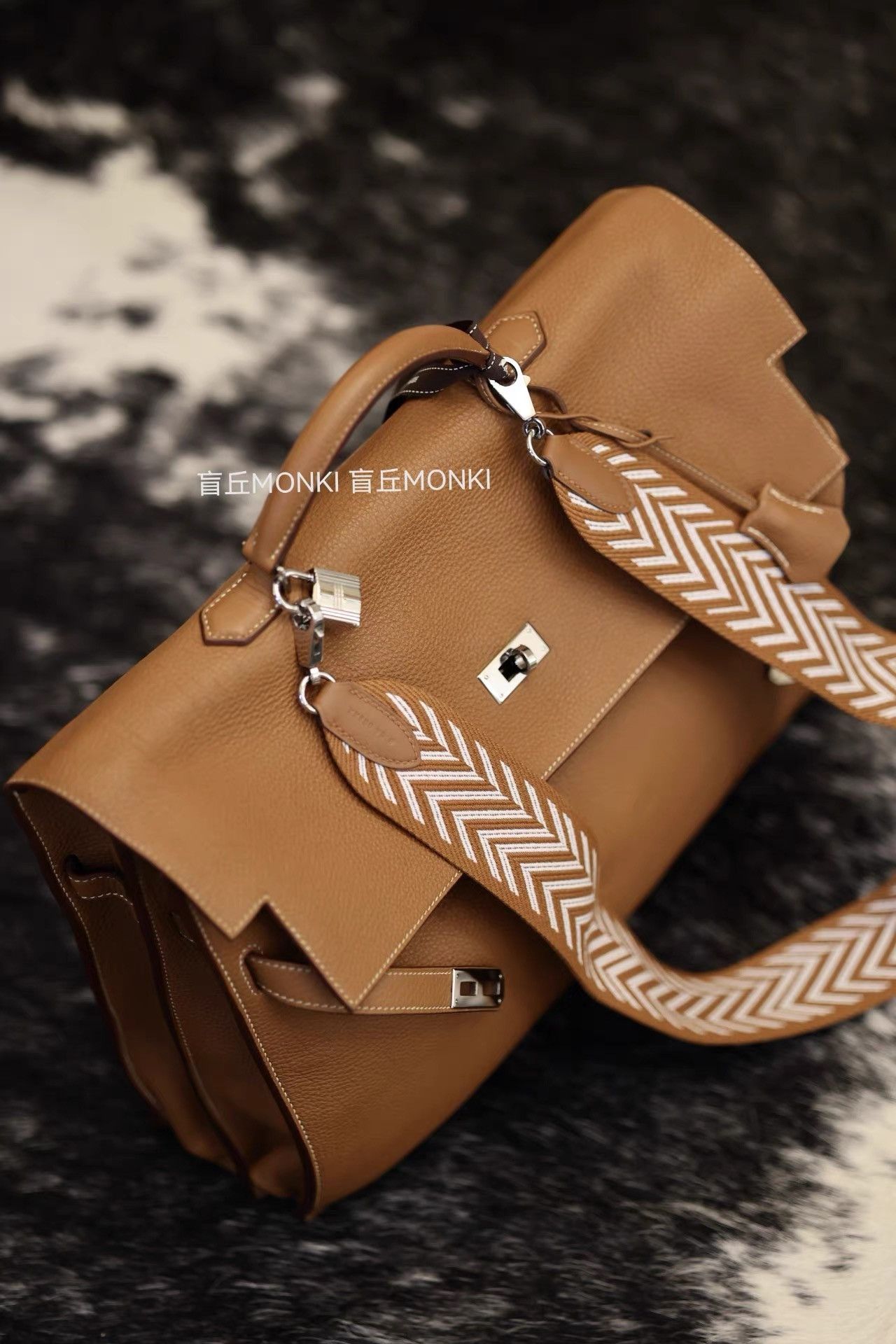 Hermes Hermès Togo Leather Laptop Crossbody K32 Size ONE SIZE - 3 Thumbnail