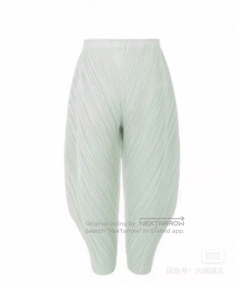 Issey Miyake Issey Miyake Blue Pants Size 26" / US 2 / IT 38 - 1 Thumbnail
