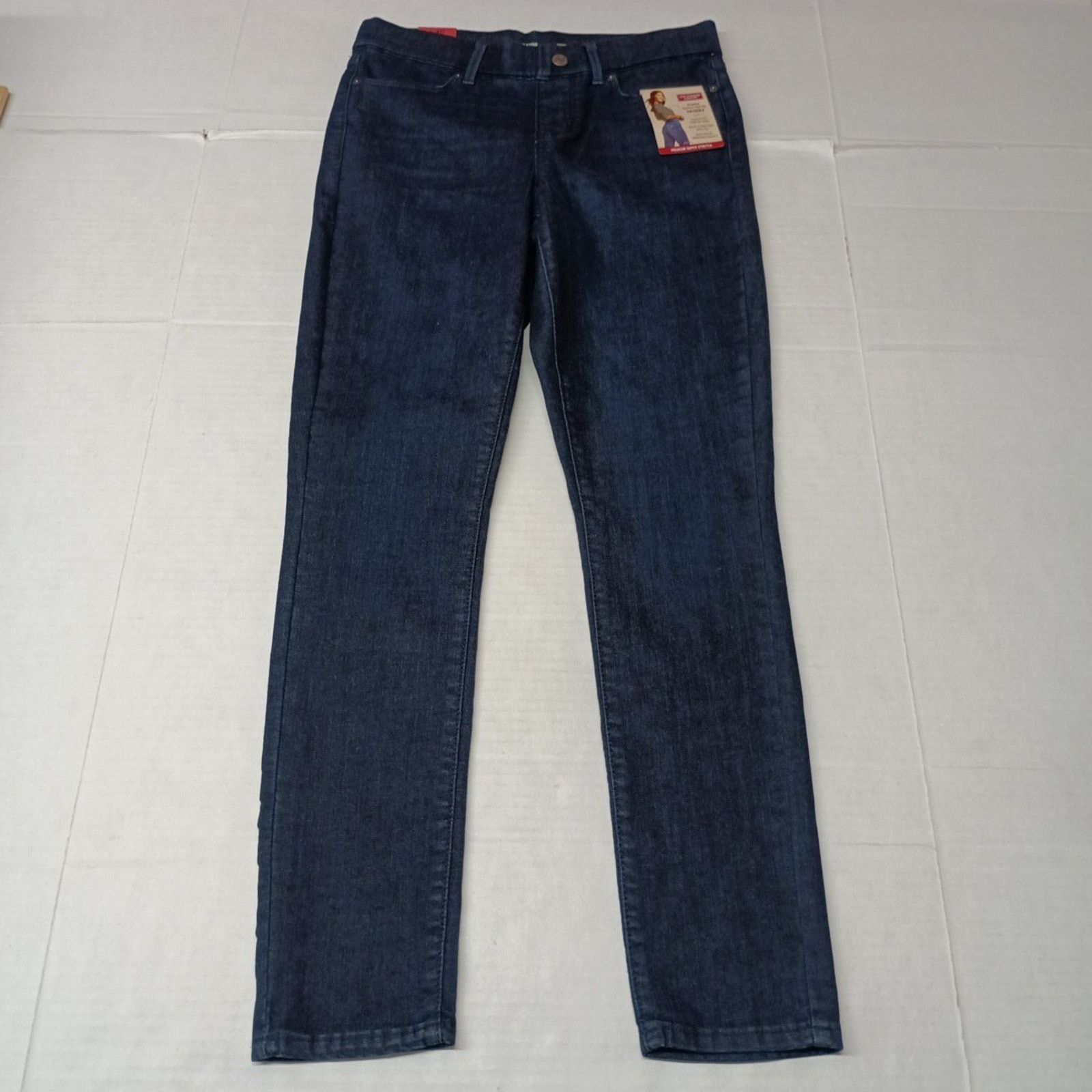 Levi's Levi Totally Shaping Pull On Skinny Jeans Blue Size 4 W27 Size 27" / US 4 / IT 40 - 1 Thumbnail