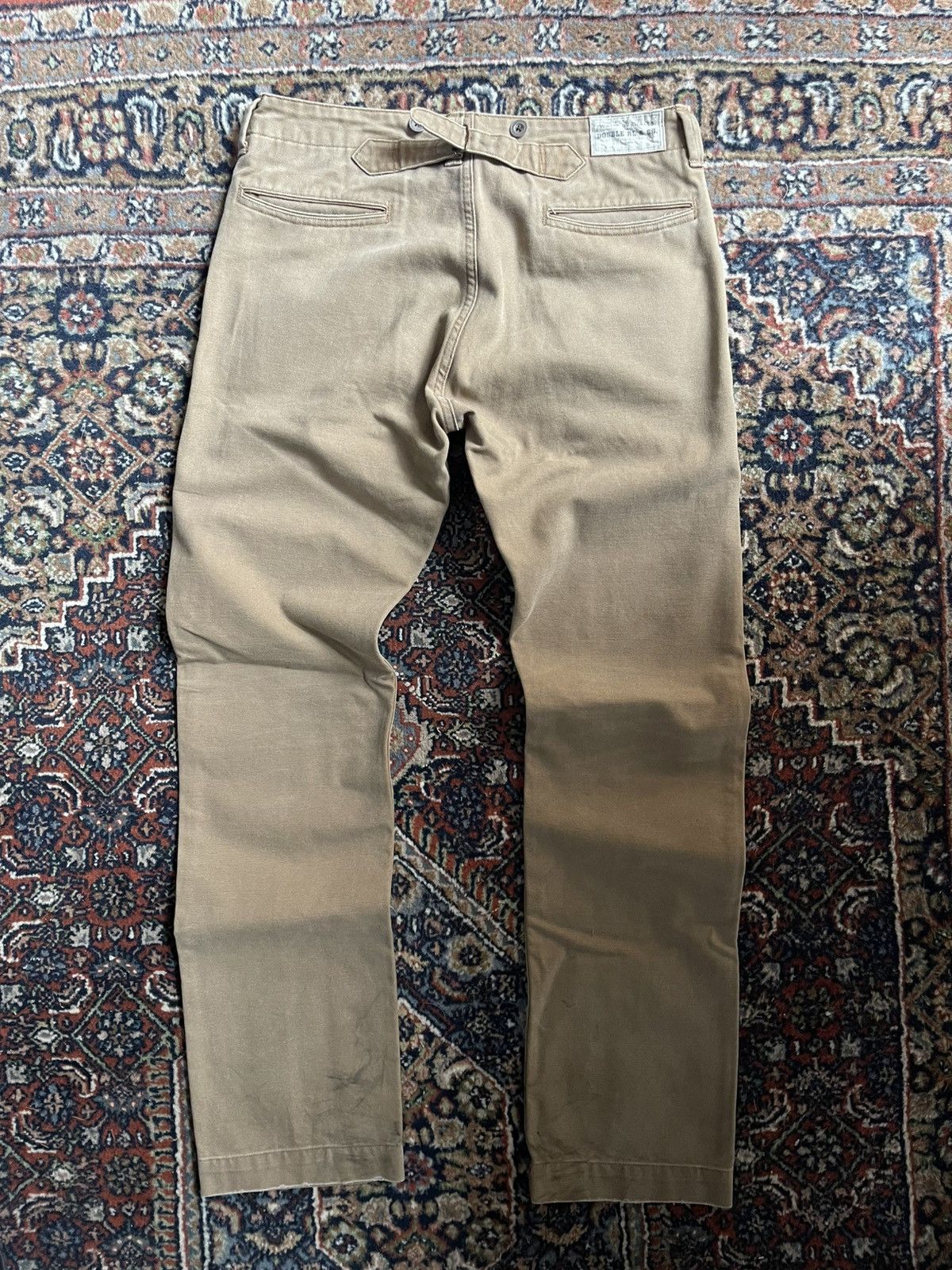 RRL Ralph Lauren Ralph Lauren RRL Buckle back chino pants Size US 32 / EU 48 - 2 Thumbnail