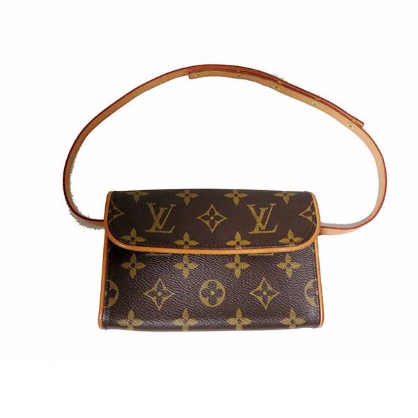 LOUIS VUITTON Volga Monogram Empreinte Chain Pochette Bum Bag Black