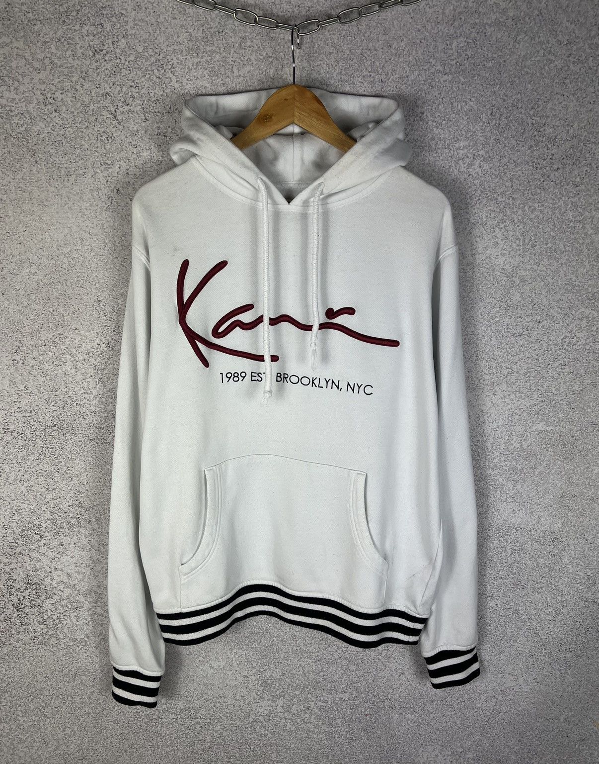 Vintage Karl Kani Big Logo Hoodie Tops
