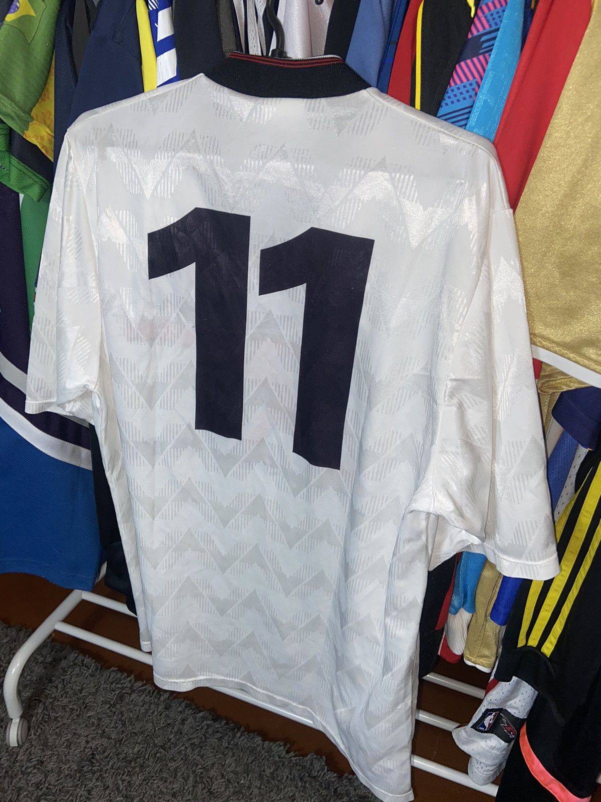 Vintage VINTAGE FOOTBALL 88/90 SOCCER UMBRO JERSEY BLOCK CORE #11 Size US XL / EU 56 / 4 - 4 Thumbnail