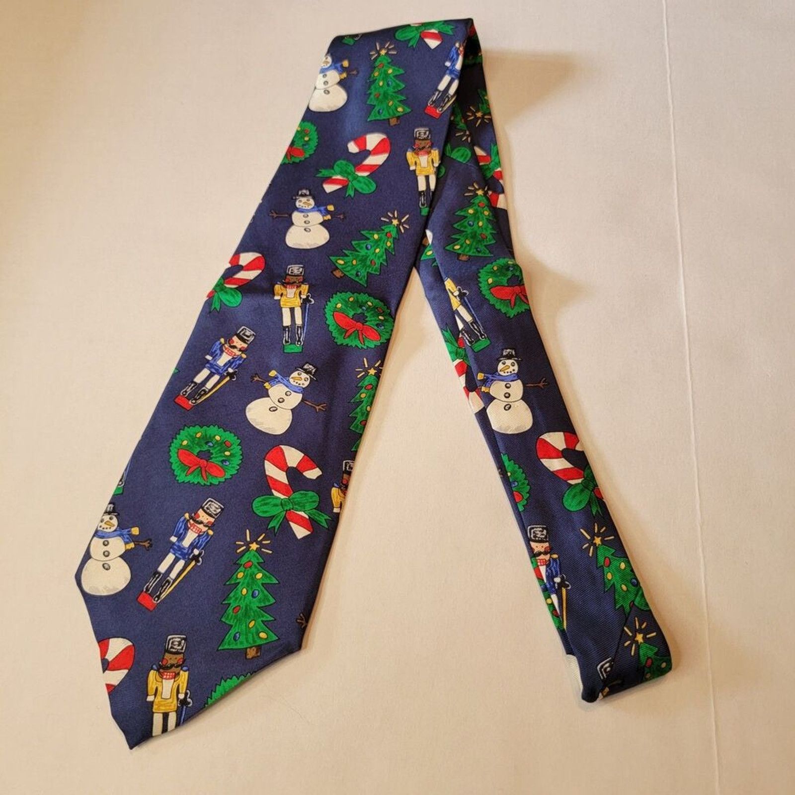 Other Save The Children Christmas Tie "Nutty" & "Christmas Cheer" Size ONE SIZE - 3 Thumbnail