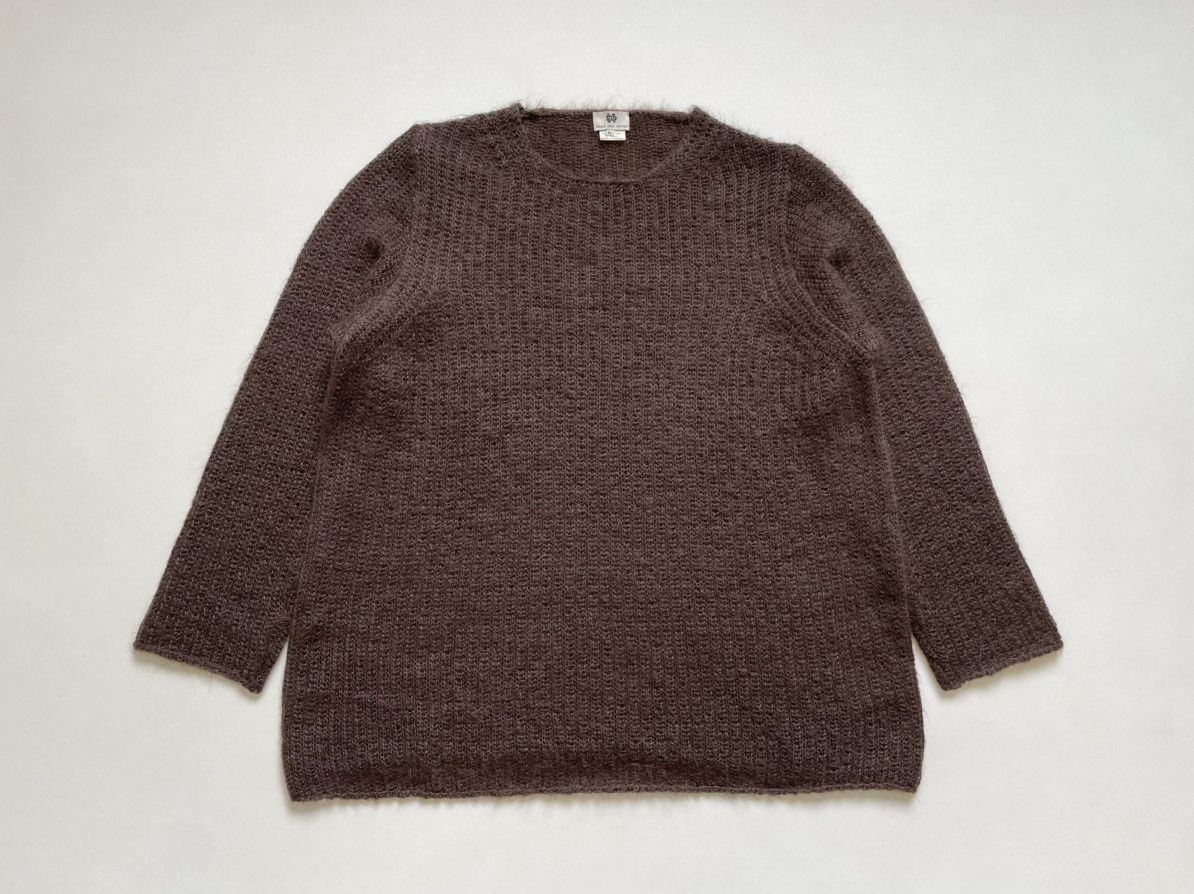 Dries Van Noten Early 2000s ‘Cobweb Weave’ Mohair Sweater Size US M / EU 48-50 / 2 - 14 Thumbnail