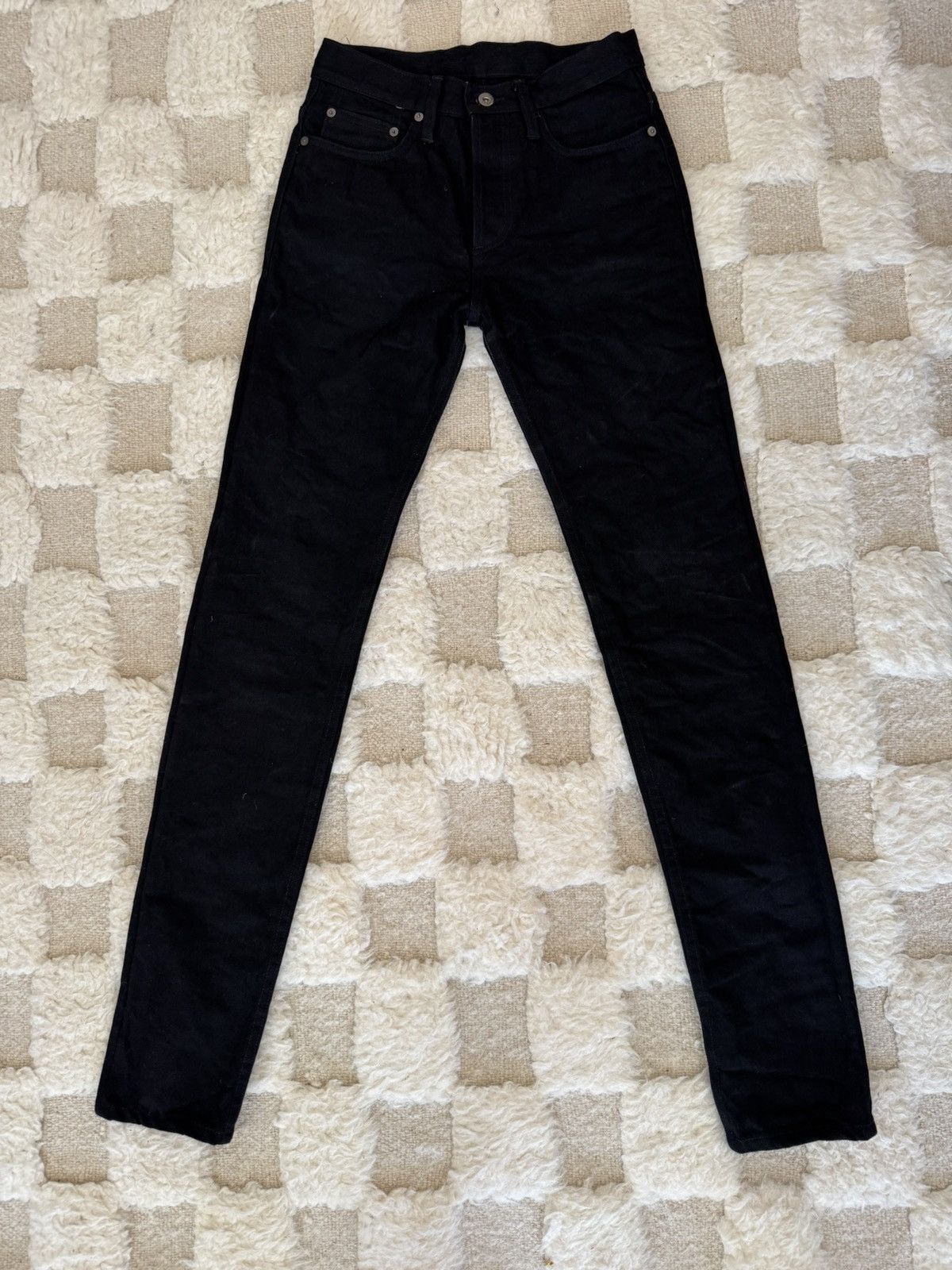 3sixteen NT-220x Narrow Tapered Double Black Denim Size US 28 / EU 44 - 1 Thumbnail