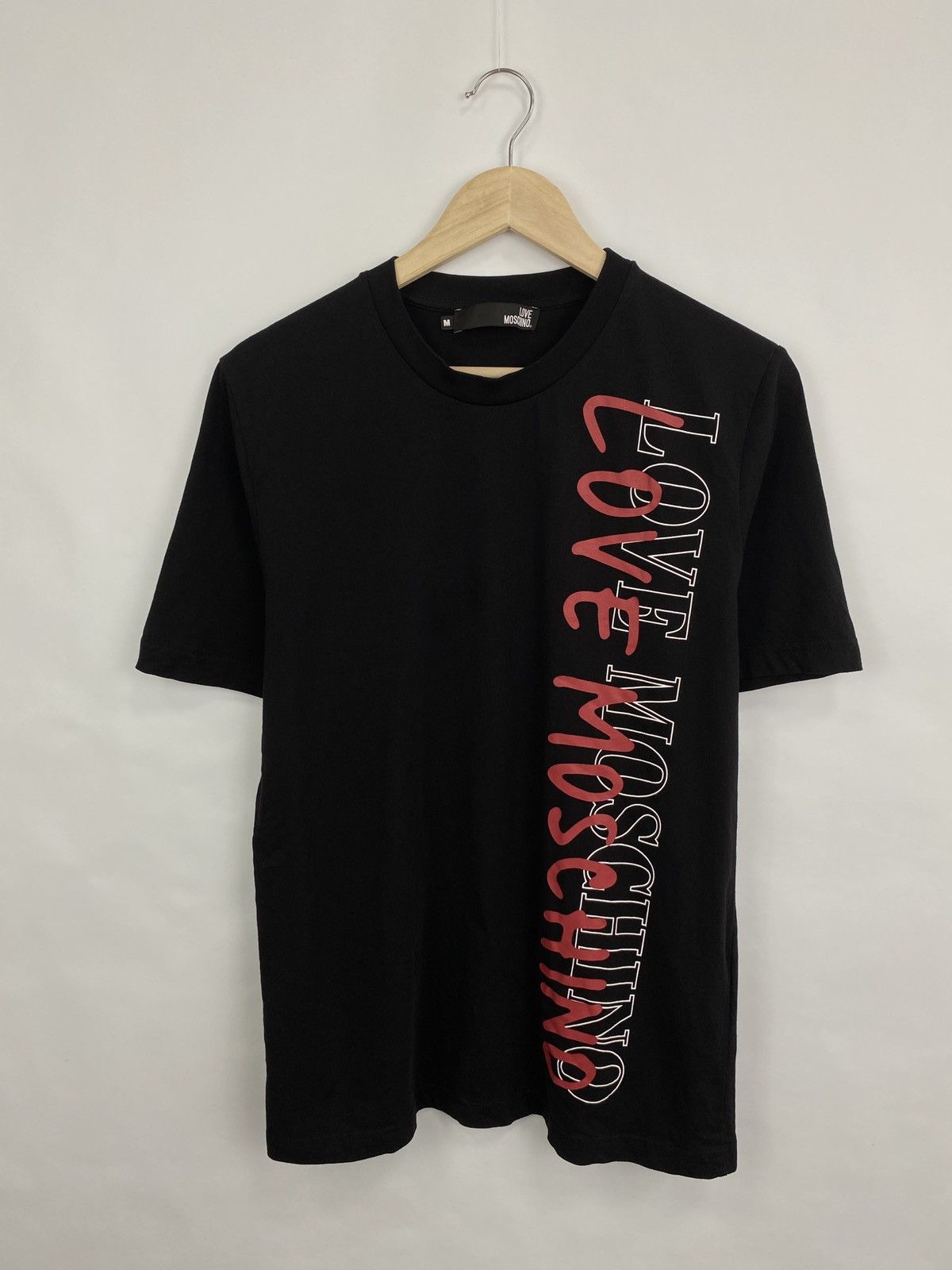 Moschino Love Moschino Big Logo Drill T-Shirt Hype Y2K Rare Retro Size US M / EU 48-50 / 2 - 3 Thumbnail