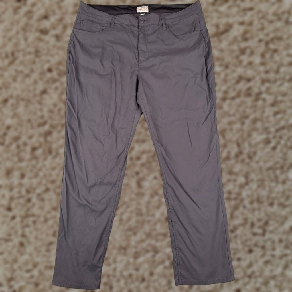 Weatherproof Weatherproof Pants Men Regular Straight Gray Nylon Cargo Pockets 40x32 Vintage: No Size US 40 / EU 56 - 1 Thumbnail