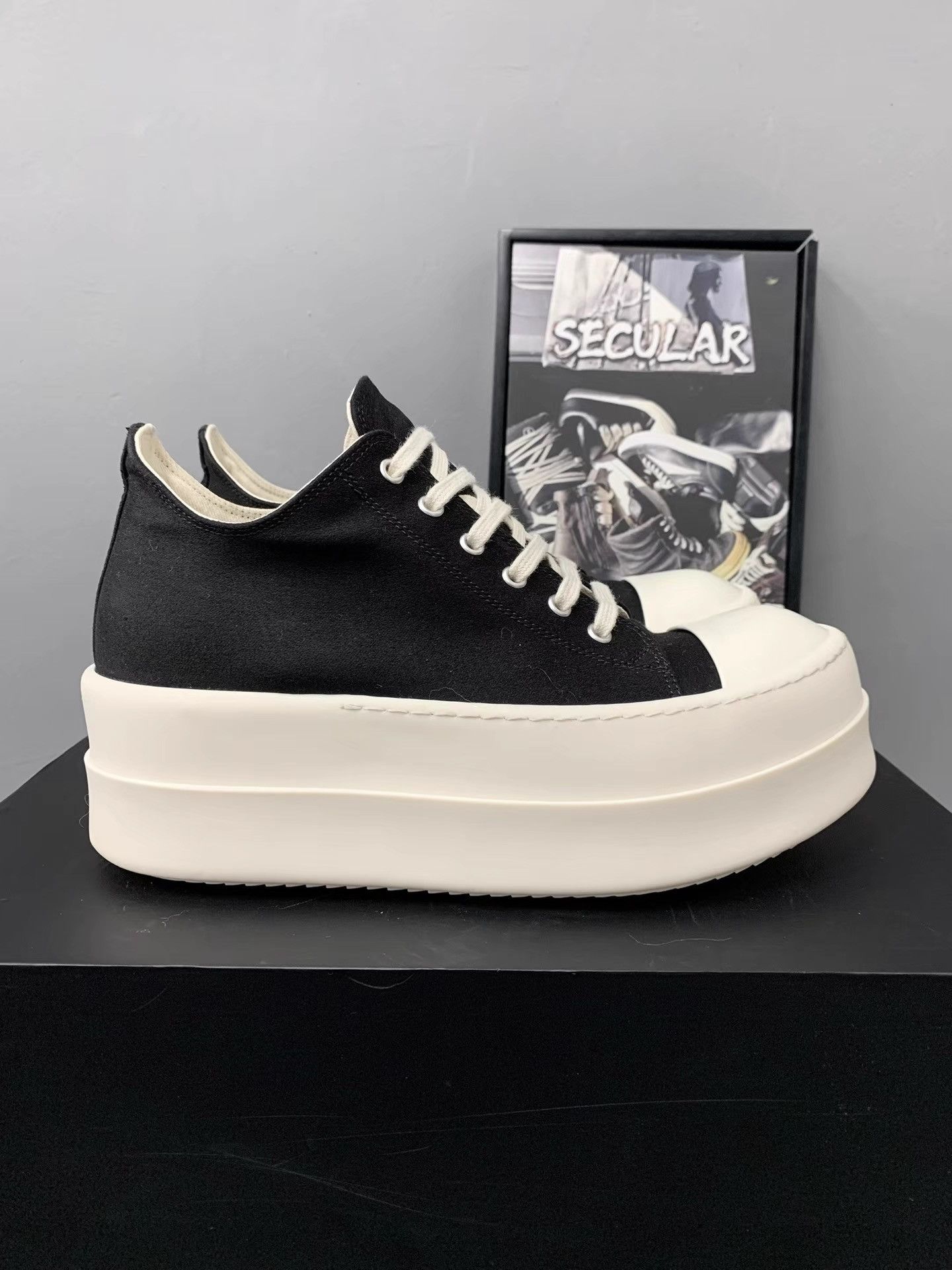 Rick Owens Rick Owens Thick Sole Big Converse K34 Size US 8 / EU 41 - 2 Thumbnail