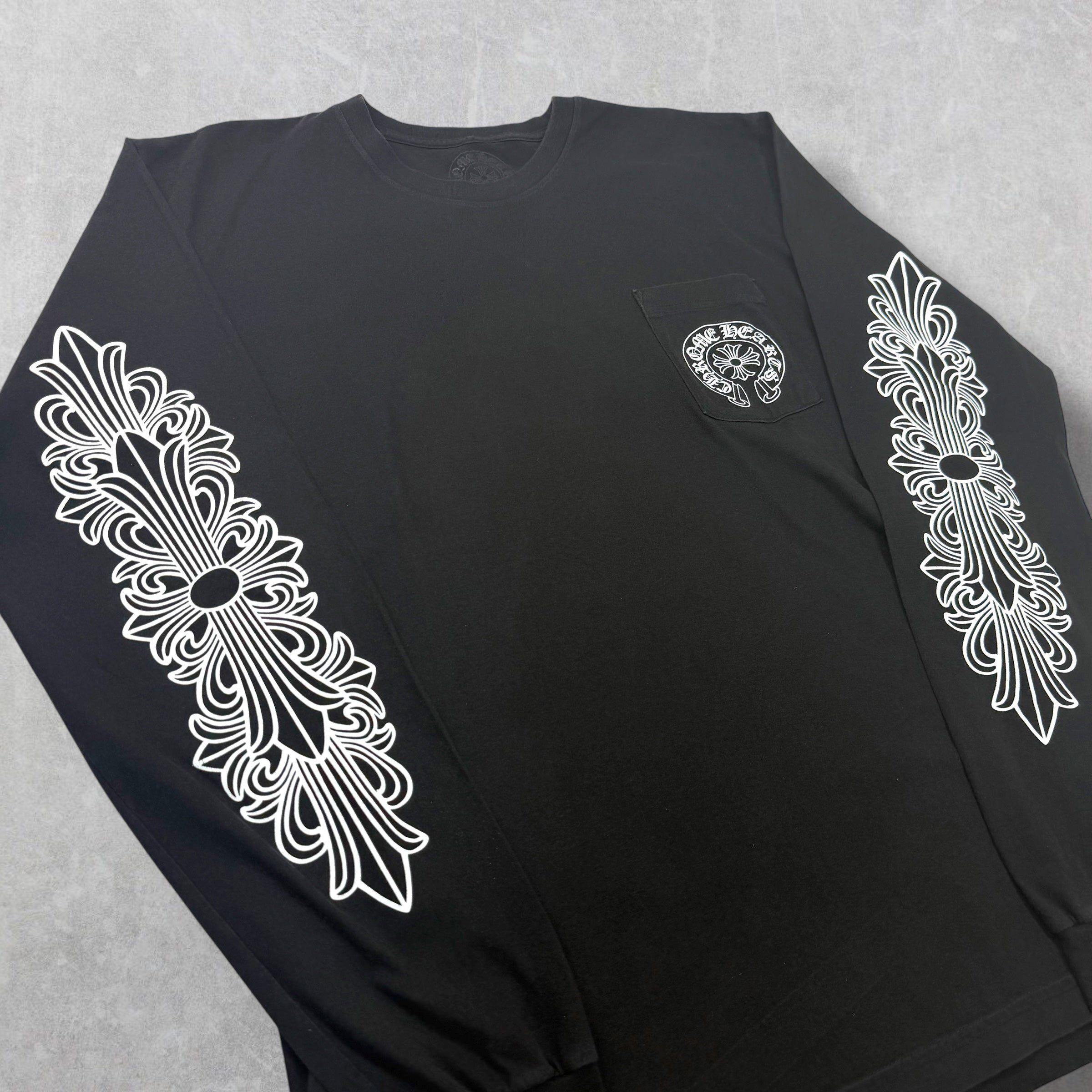 Chrome Hearts Chrome Hearts LV Horseshoe Floral L/S XL Size US XL / EU 56 / 4 - 4 Thumbnail