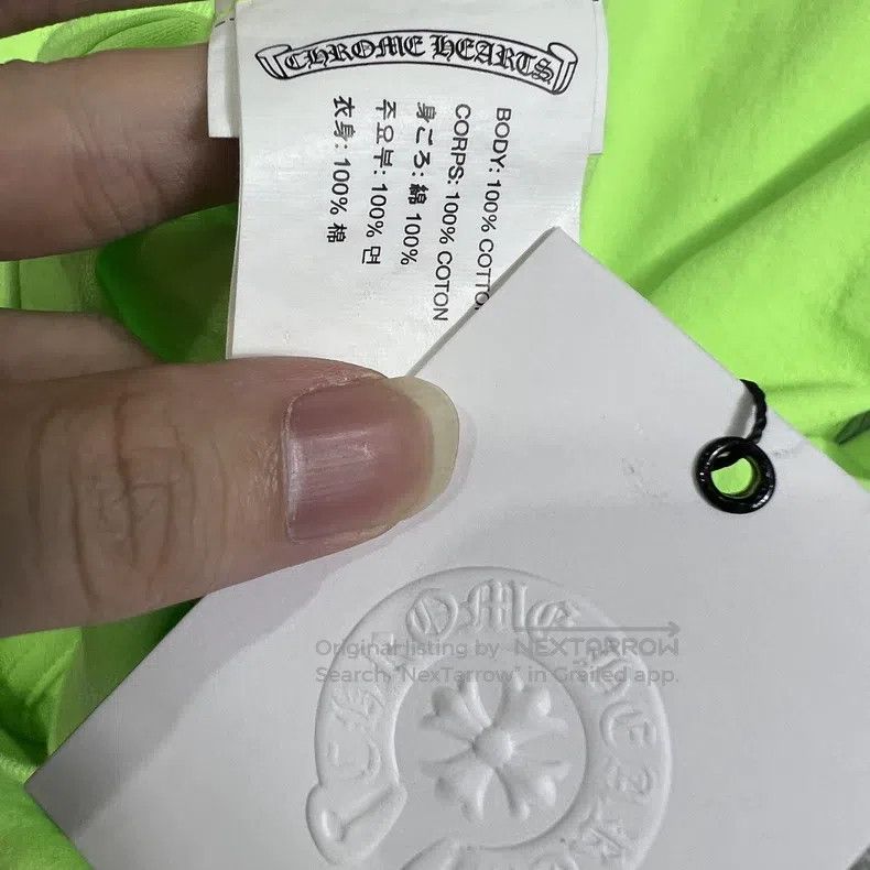 Chrome Hearts CHROME HEARTS Size M Green long sleeves Size US M / EU 48-50 / 2 - 4 Thumbnail