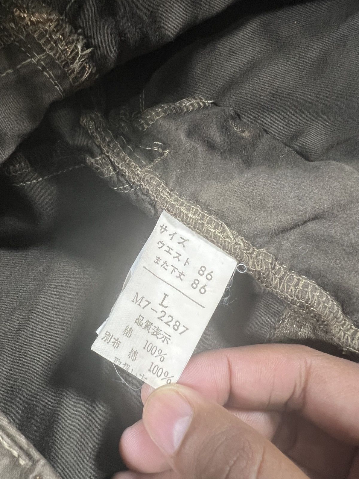 Marithe + Francois Girbaud Vintage Marithe Francios Girbaud Tactical Military Pants Size US 34 / EU 50 - 13 Thumbnail