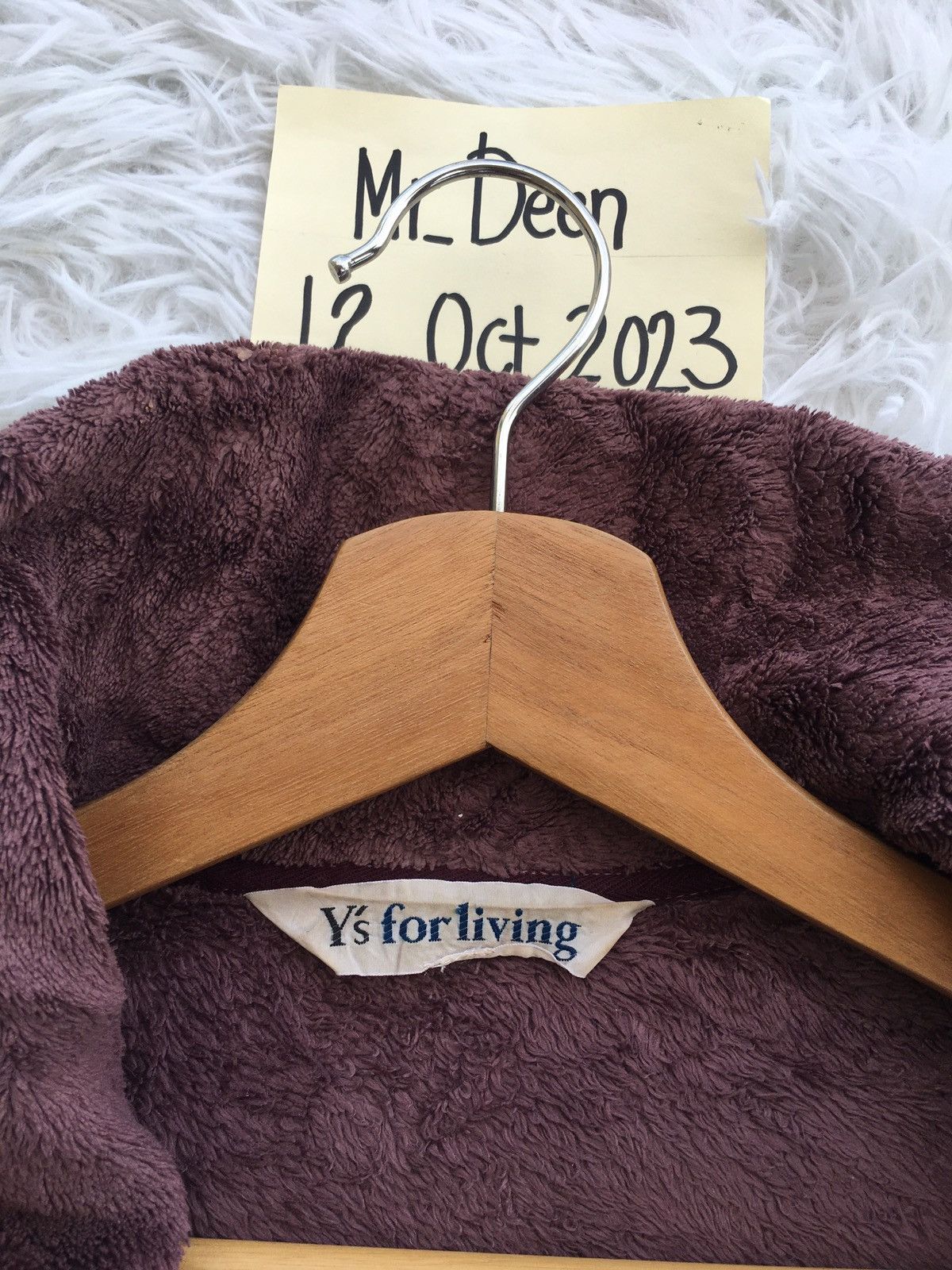 Yohji Yamamoto Rare Vintage Y’s For Living Yohji Yamamoto Fleece Jacket Size US L / EU 52-54 / 3 - 9 Thumbnail