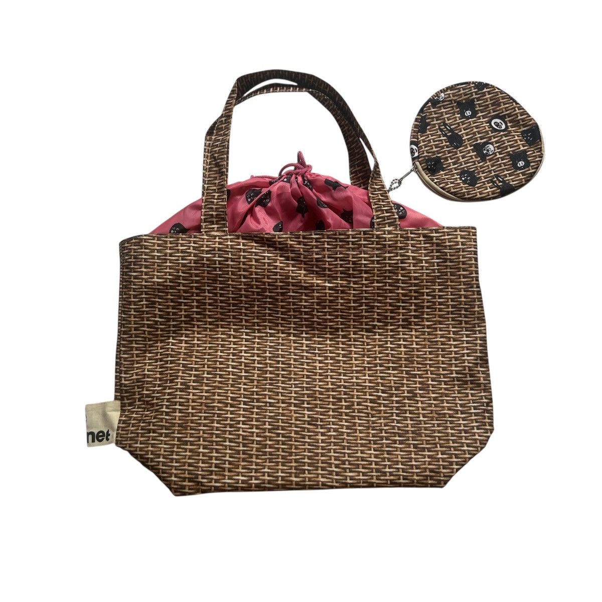 Ne-Net Ne-Net By Issey Miyake Japanese Brand Tote Bag Size ONE SIZE - 2 Thumbnail