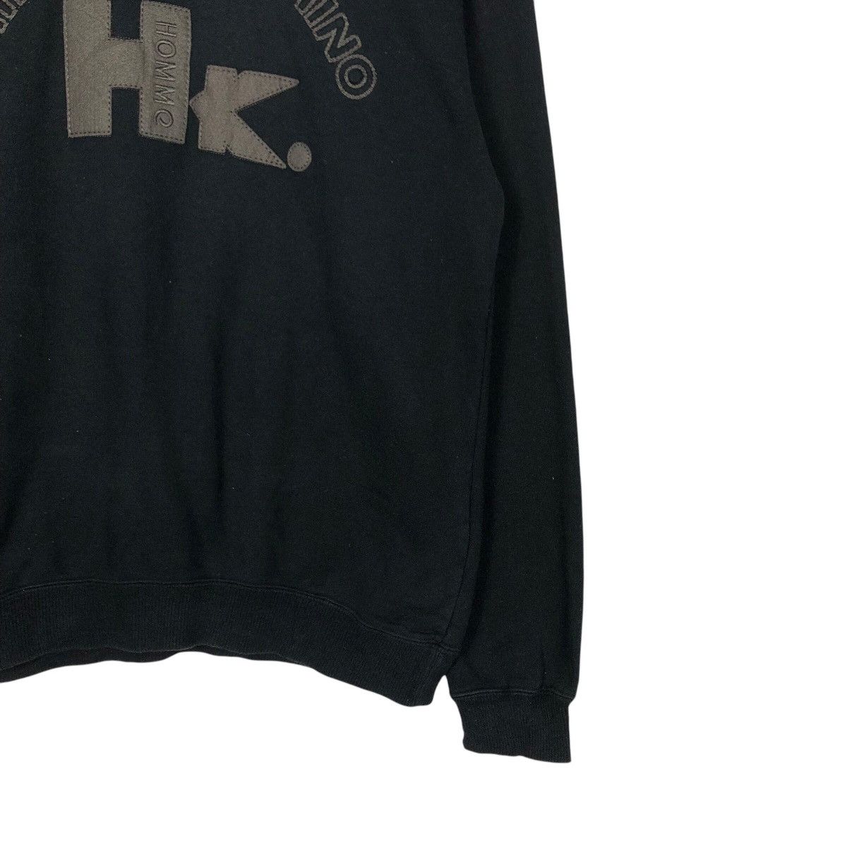 Hiroko Koshino Homme 📌Vintage Sweatshirt Hiroko Koshino Homme Big Logo Size US M / EU 48-50 / 2 - 6 Thumbnail