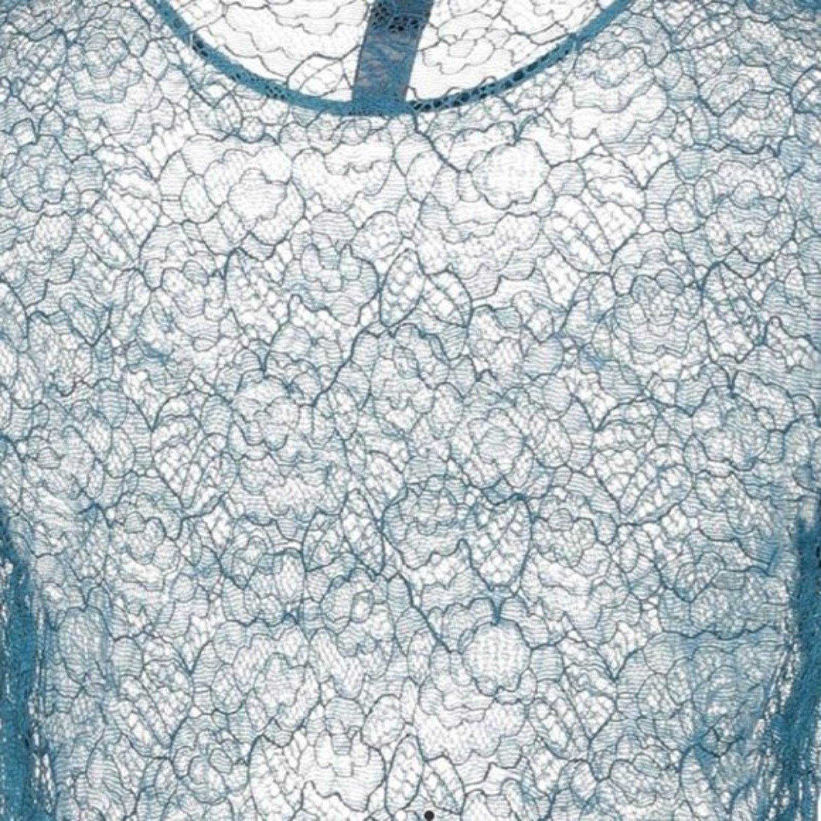 La Perla La Perla lace shirt Jade M Size M / US 6-8 / IT 42-44 - 3 Thumbnail