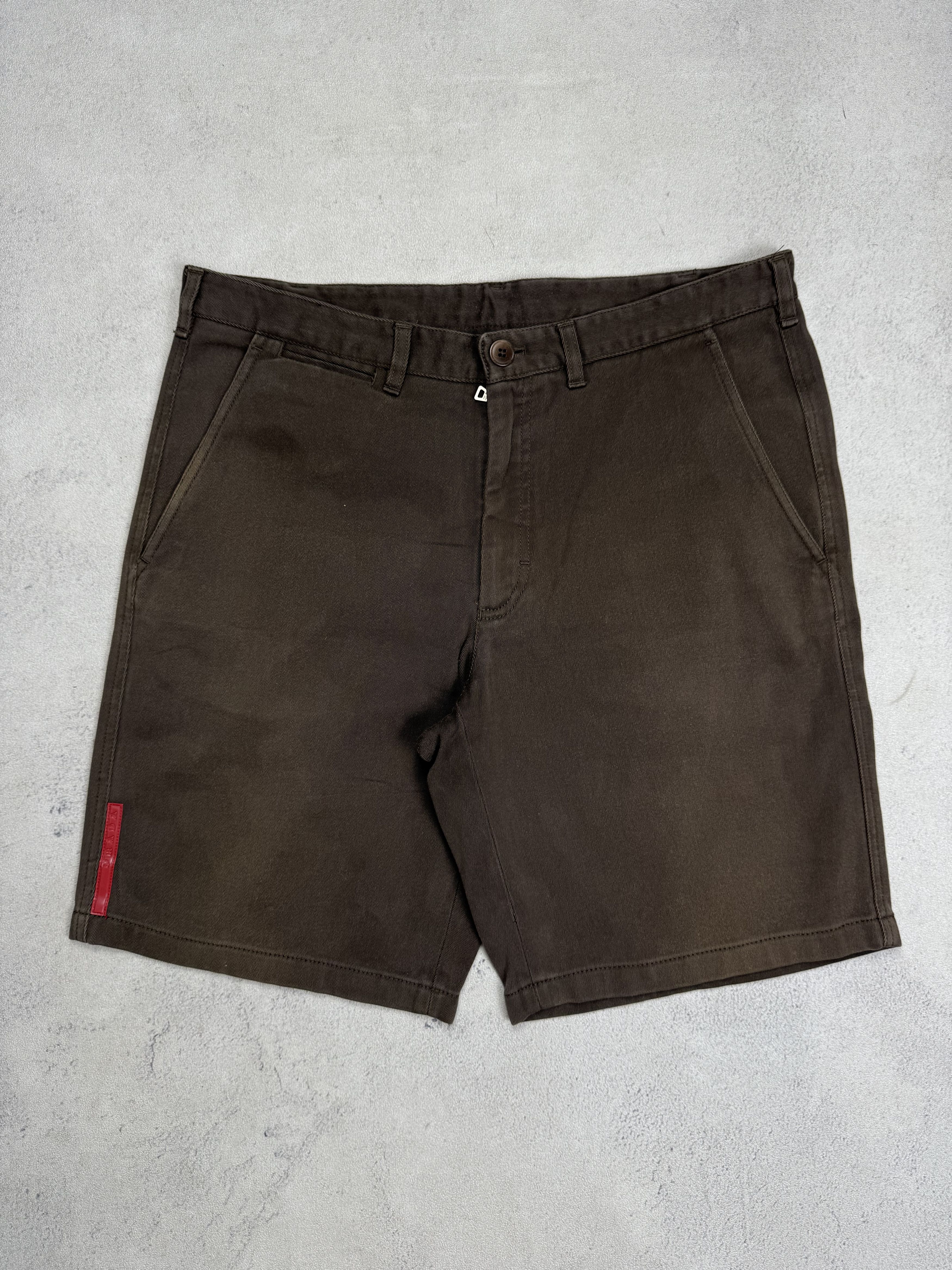 Prada Prada Brown Shorts Size US 34 / EU 50 - 1 Thumbnail