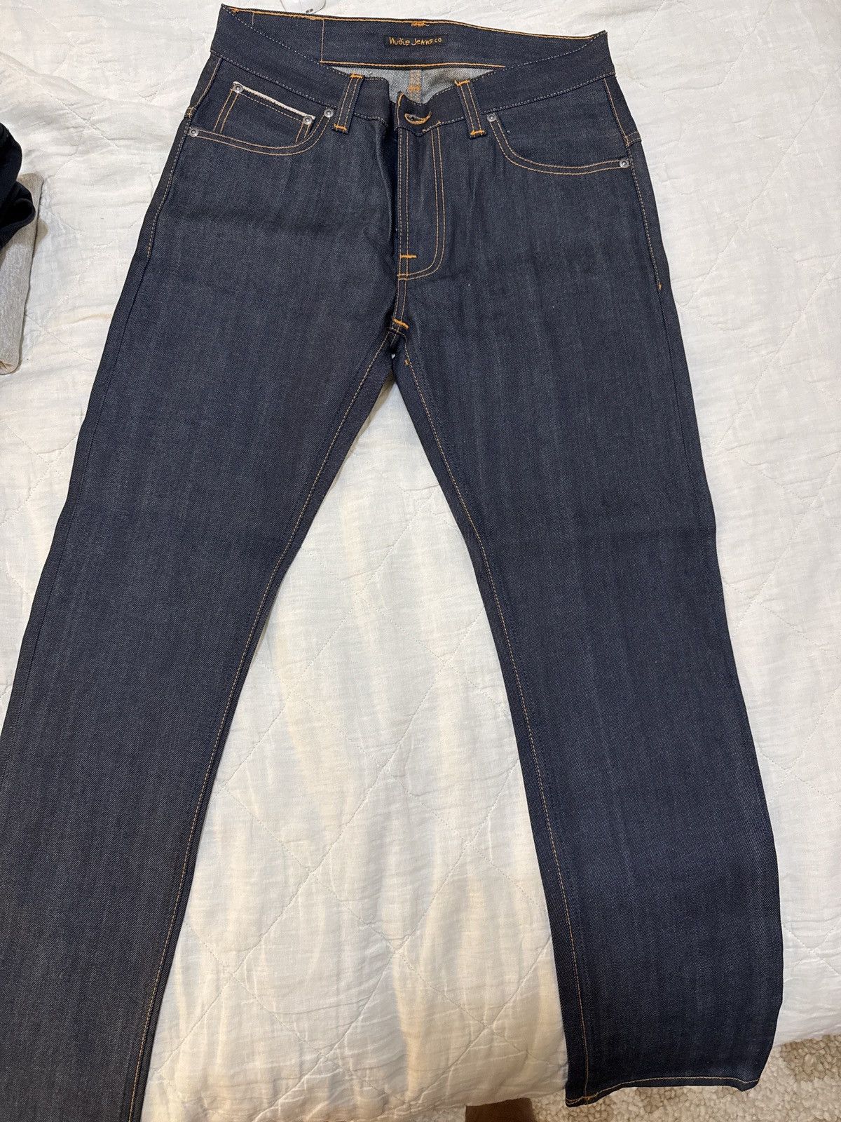 Nudie Jeans Thin Finn Dry Selvage Comfort 32x30 BRAND NEW