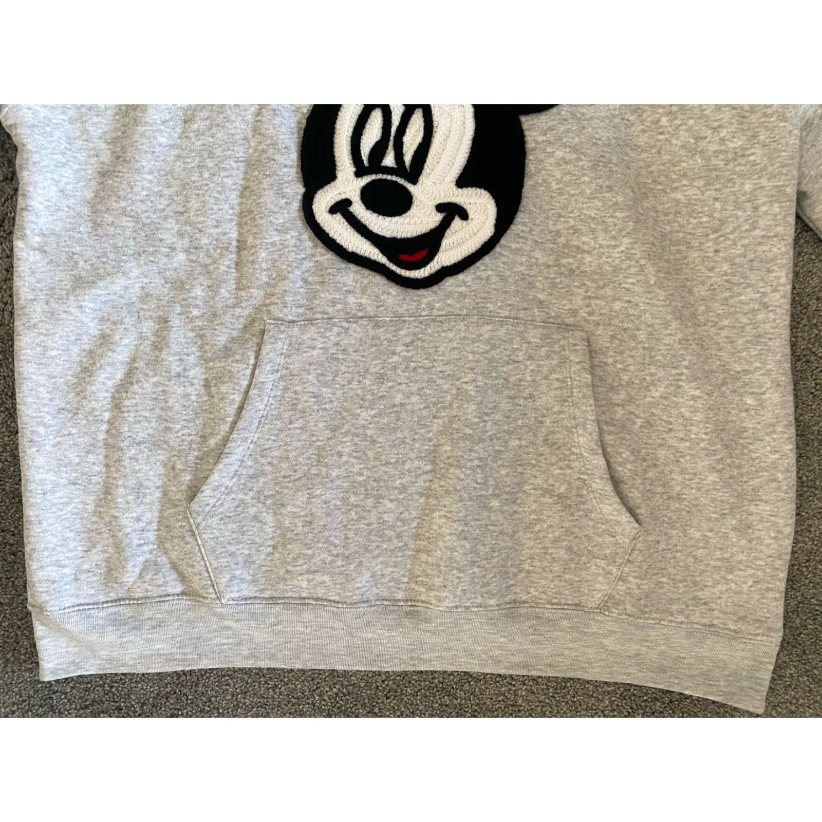 Disney Disney Grey Hoodie Minnie Mouse Big Print Size Womens XL NWT New Size XL / US 12-14 / IT 48-50 - 4 Thumbnail