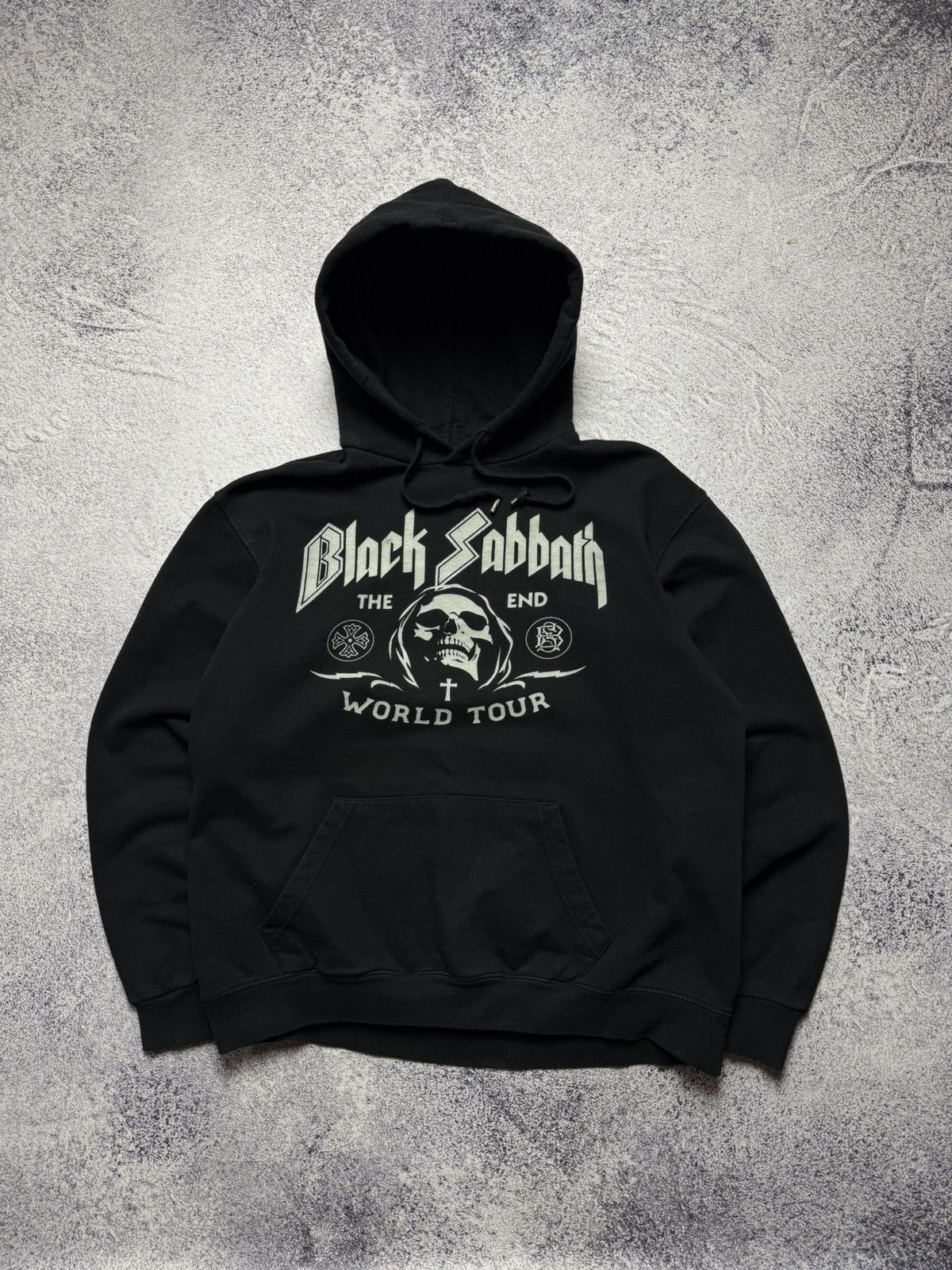 Black Sabbath Supreme Black Sabbath hoodie rare metal black | Grailed
