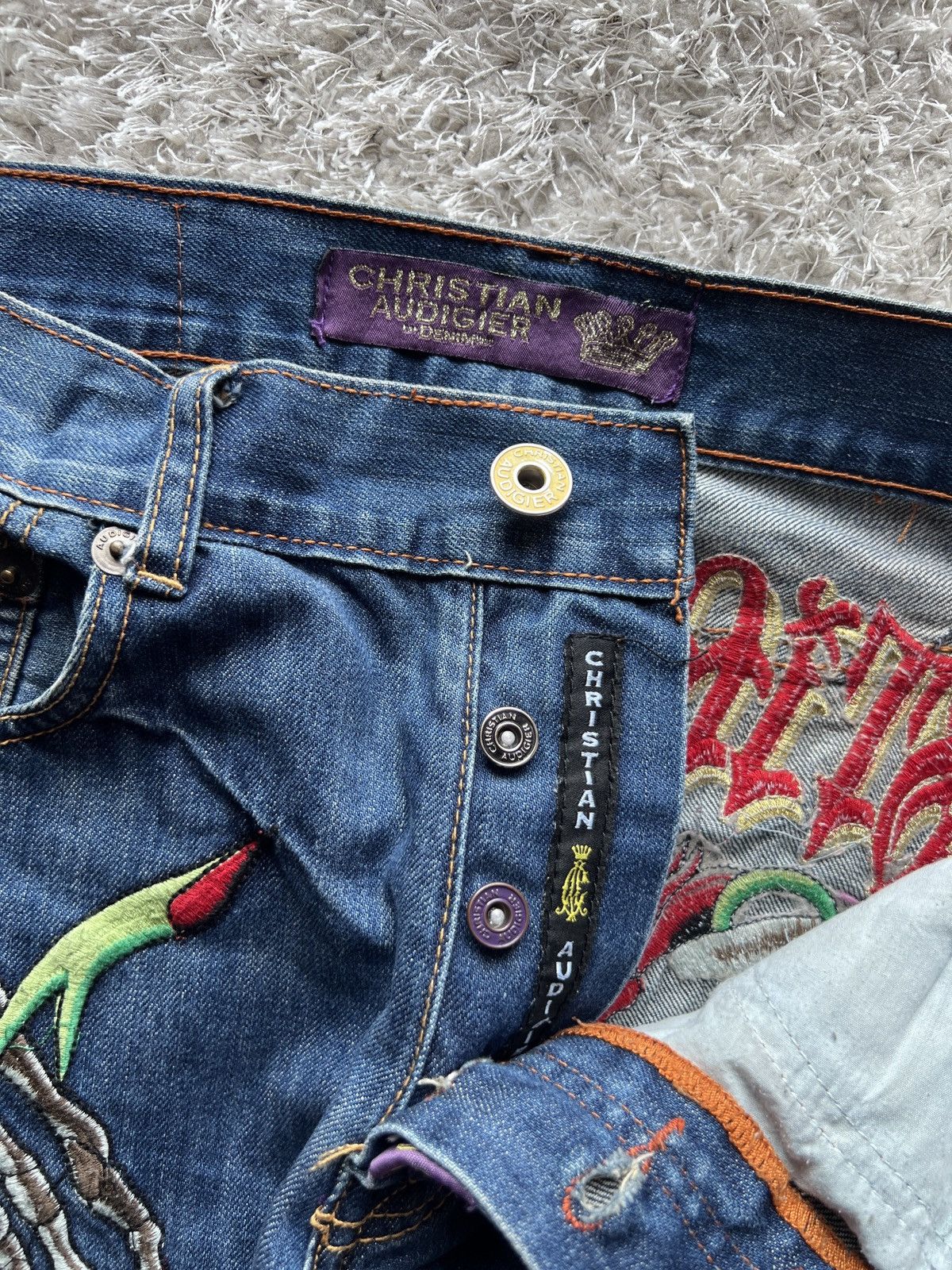 Christian Audigier Very rare Cristian Audigier jeans Size US 31 - 12 Thumbnail