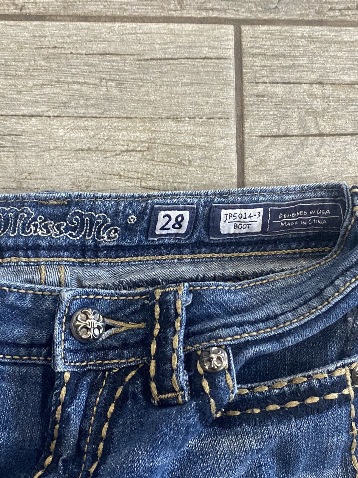 Miss Me Miss me jeans Size 28" / US 6 / IT 42 - 2 Thumbnail