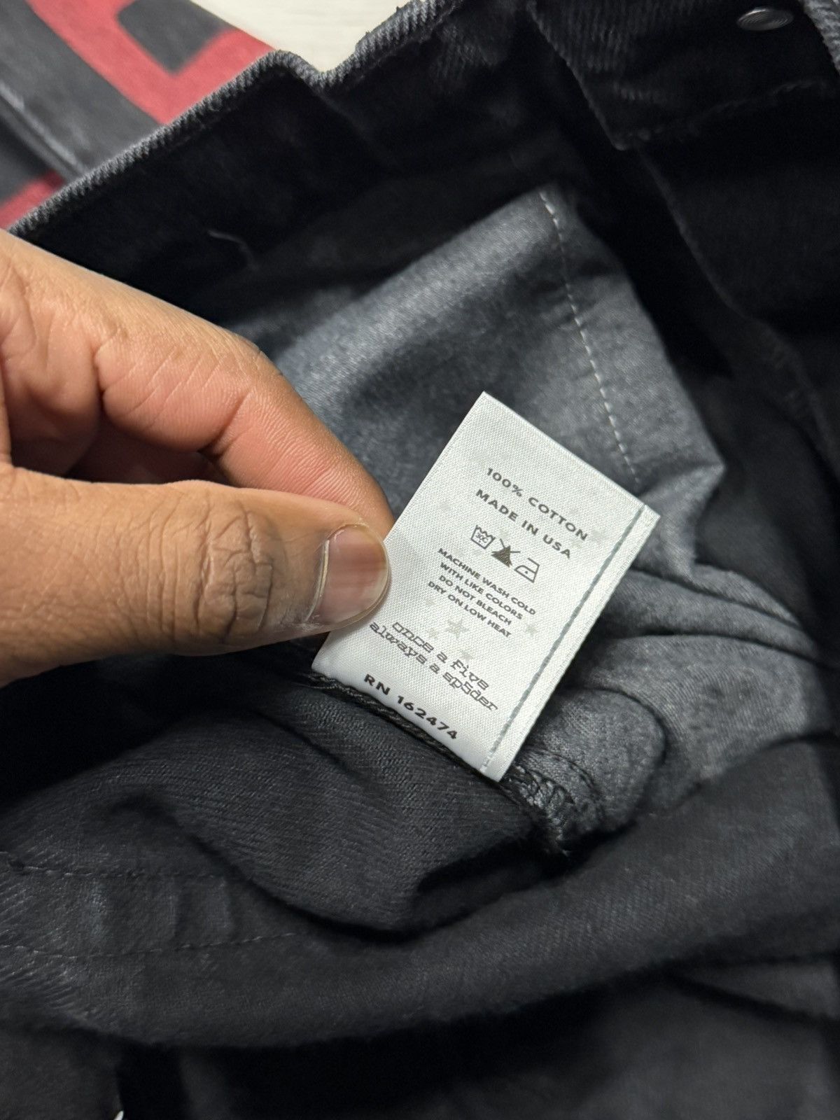 Sp5der SP5DER BLACK 5PKT DENIM Size US 32 / EU 48 - 6 Thumbnail