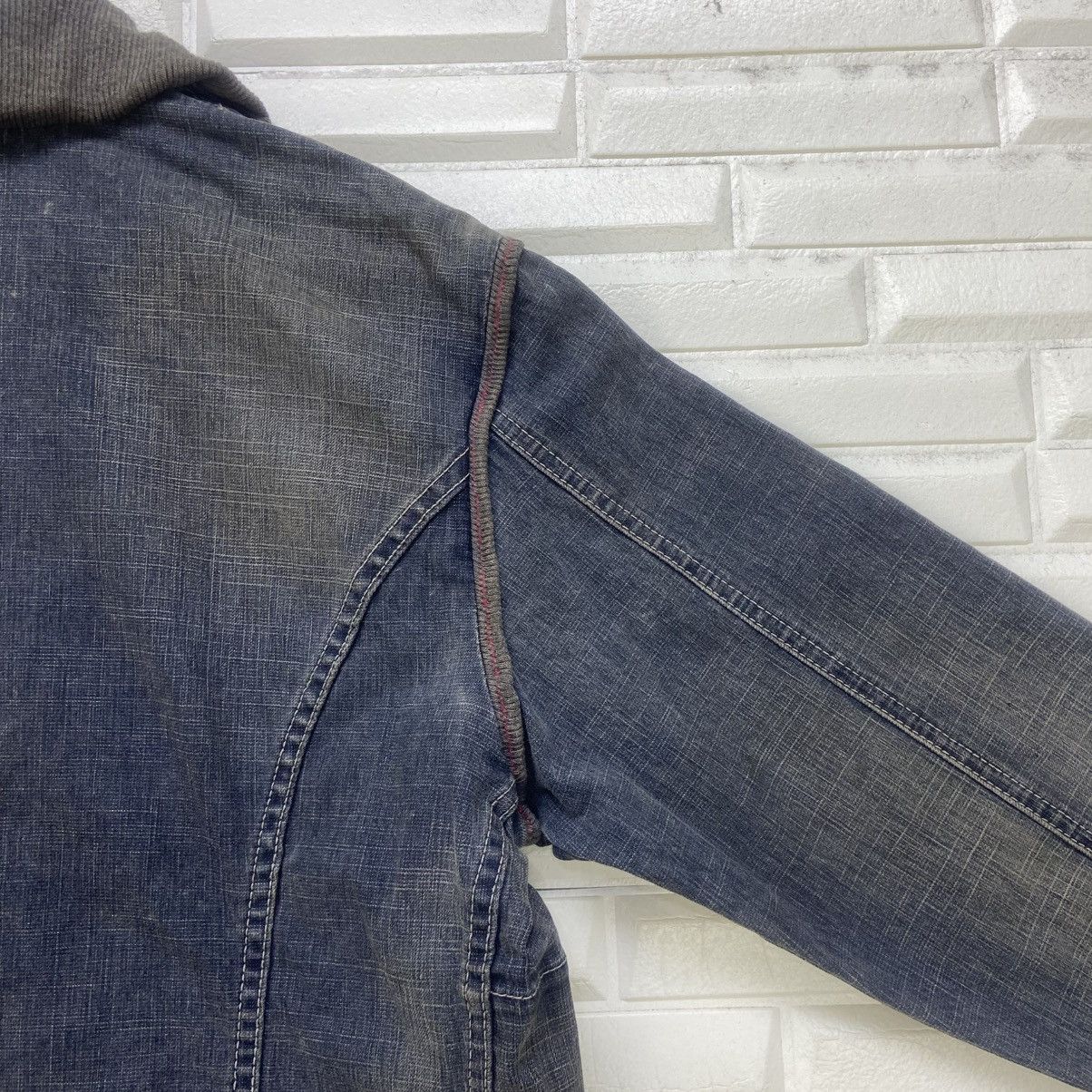 Marithe + Francois Girbaud 🔥Avant Garde Marithe Francois Girbaud Denim Jacket Size US S / EU 44-46 / 1 - 18 Thumbnail