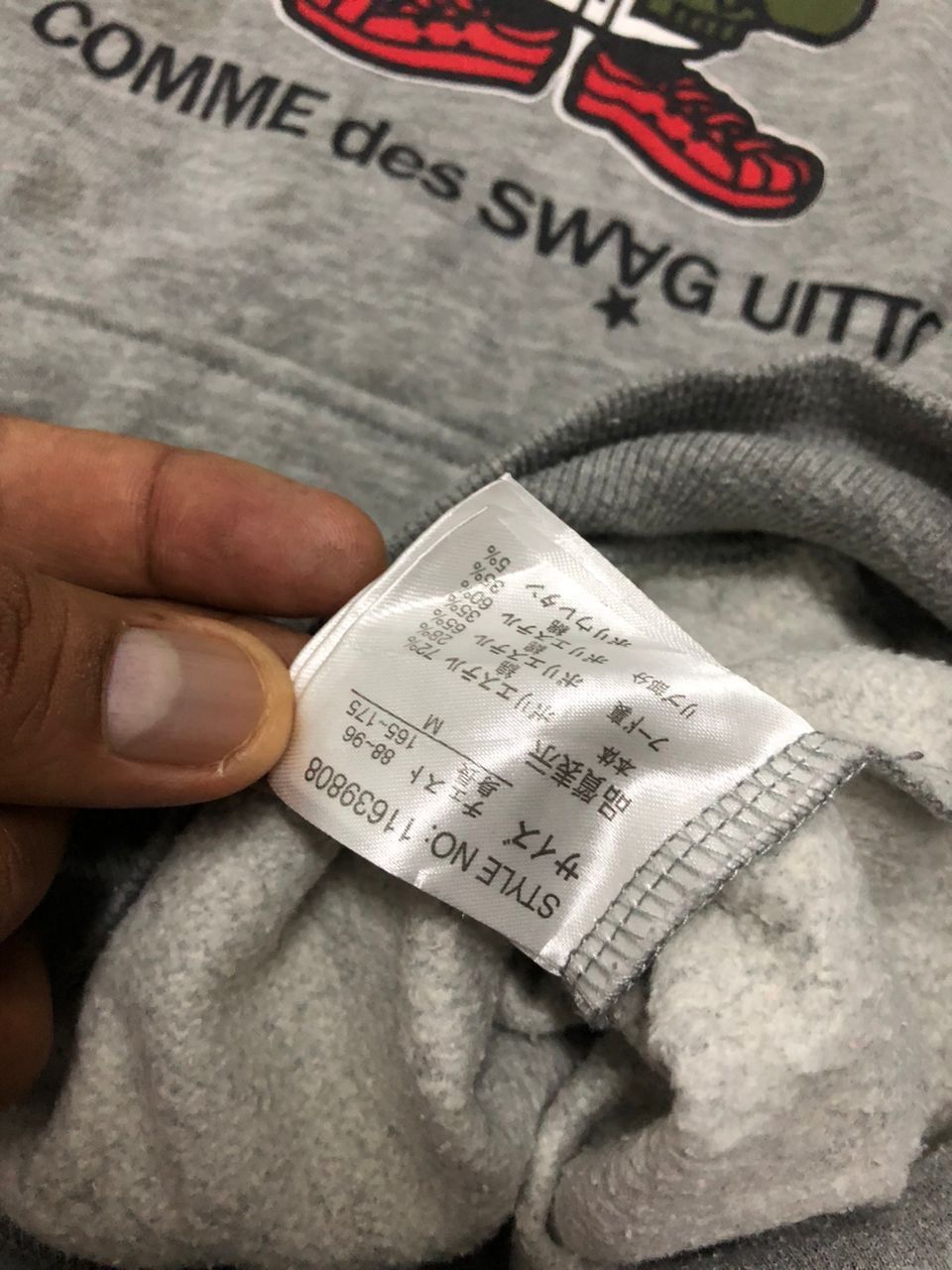 Japanese Brand Comme Des SWAG UITTG APE Size US M / EU 48-50 / 2 - 3 Thumbnail