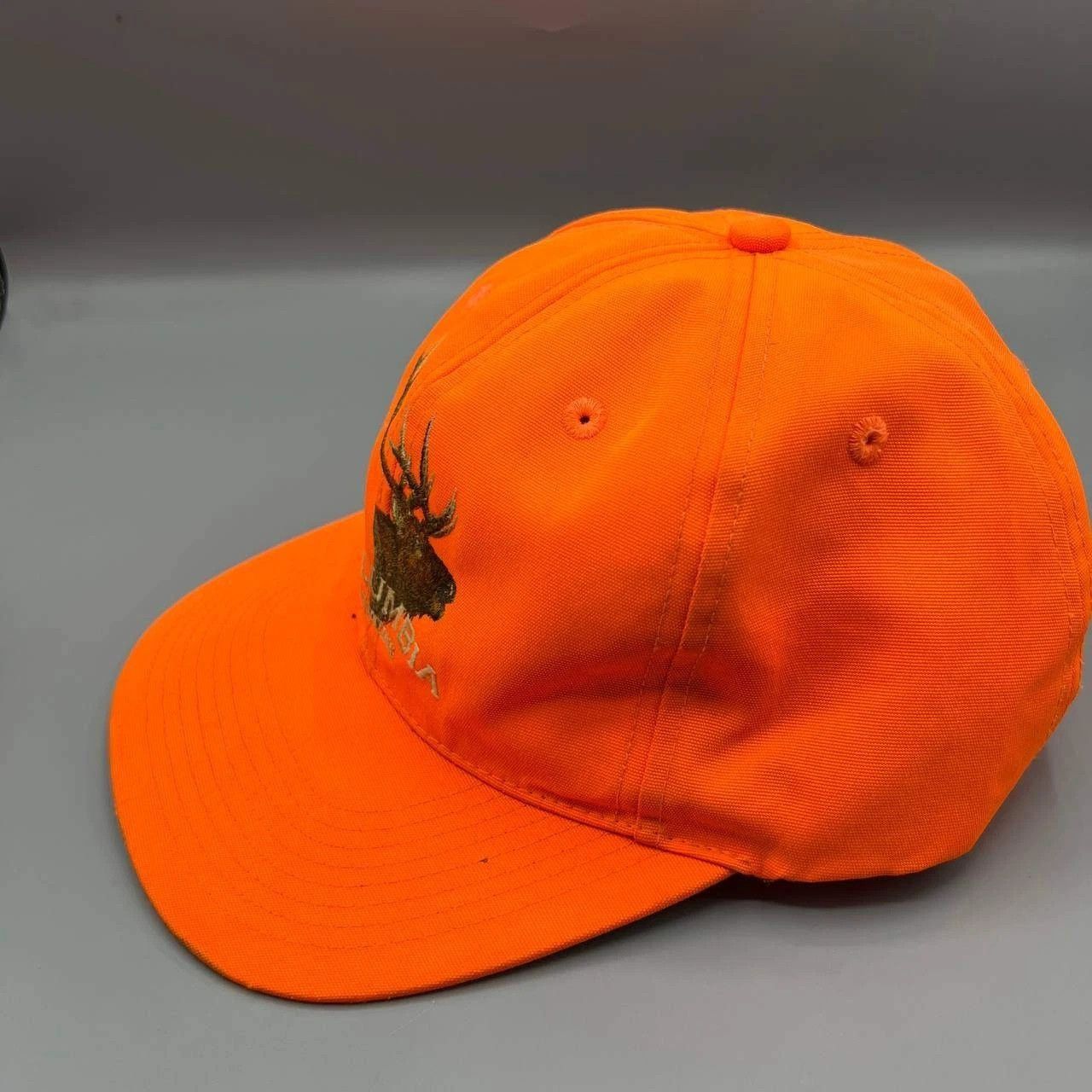 Other Vintage Deer Hunting Hat Men Embroidered Columbia Strap Back Size ONE SIZE - 3 Thumbnail